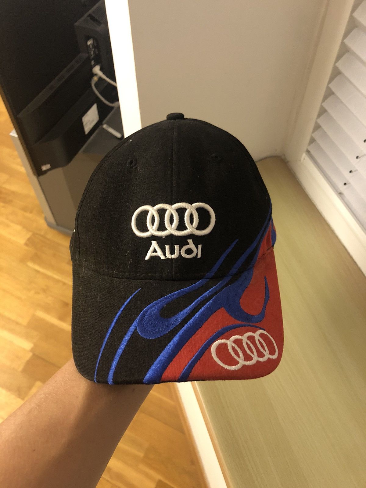 Audi AUDI RACING VINTAGE MESH QUALITY HAT CAP Size ONE SIZE - 1 Thumbnail