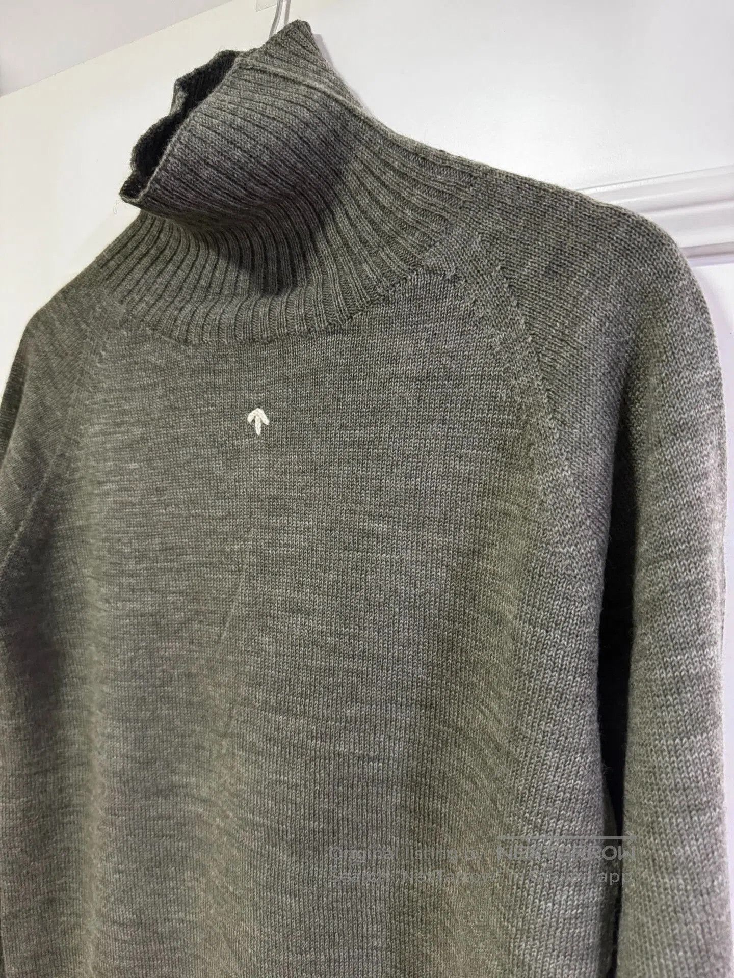 Nigel Cabourn Nigel Cabourn WWII Men's Green Turtleneck. Size US M / EU 48-50 / 2 - 4 Thumbnail