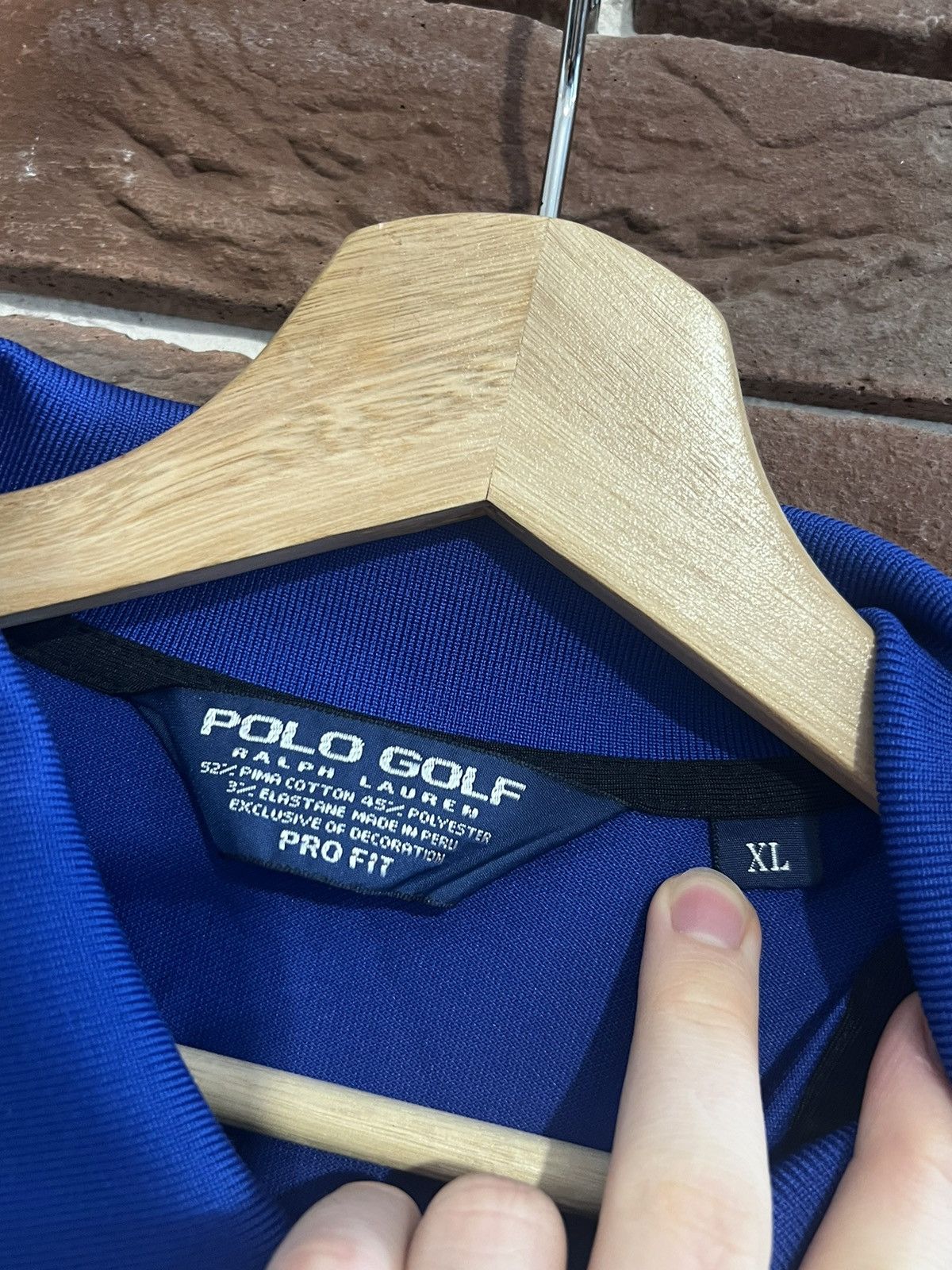 Ralph Lauren Ralph Lauren Golf Ryder Cup 2014 Big Pony Hype Rare XL Blue Size US XL / EU 56 / 4 - 5 Thumbnail