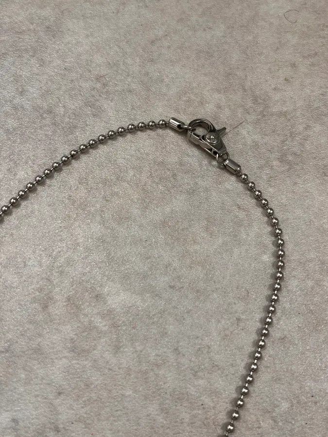 Dolce & Gabbana 2000s Dolce & Gabbana Teddy Bear Grey Necklace Size ONE SIZE - 4 Thumbnail