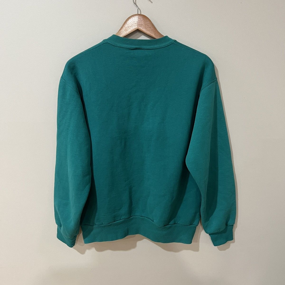 Russell Athletic Vintage made in USA 1990s Russell Teal Crewneck Sweatshirt Size US L / EU 52-54 / 3 - 4 Thumbnail