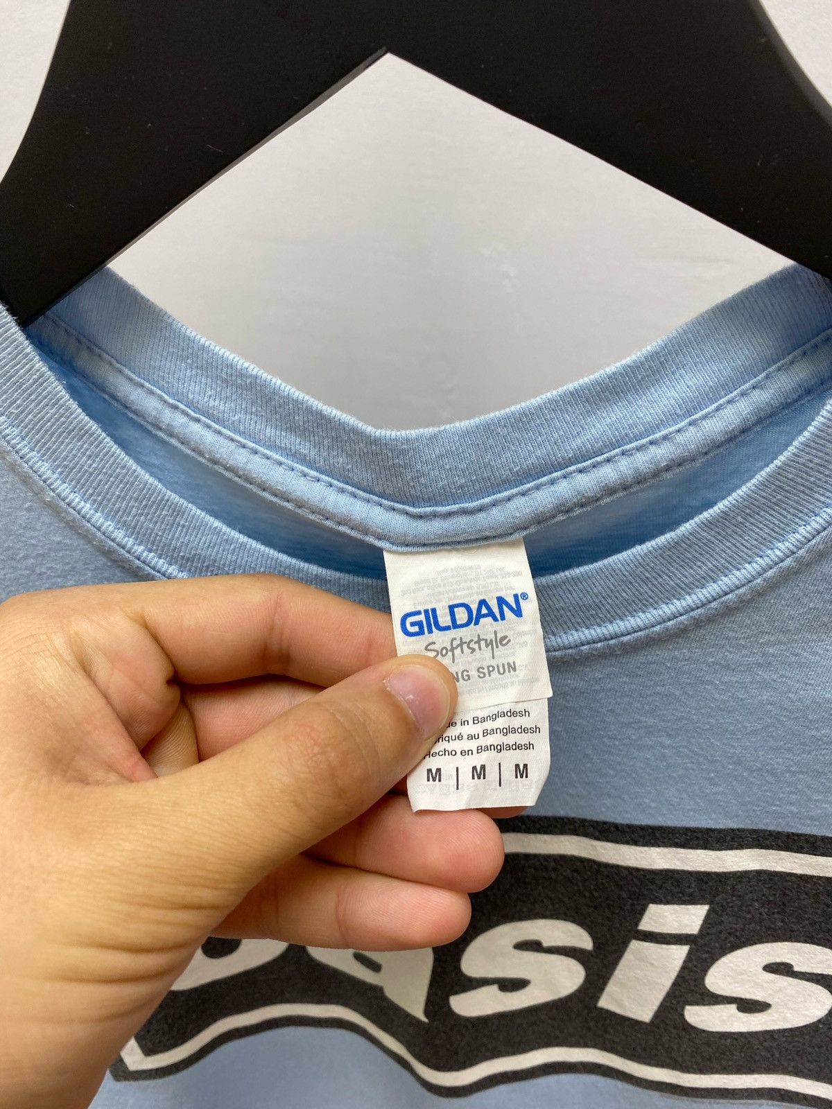 Band Tees × Vintage Oasis Shirt Box Logo Vintage Band Tees Radiohead Size US M / EU 48-50 / 2 - 13 Thumbnail