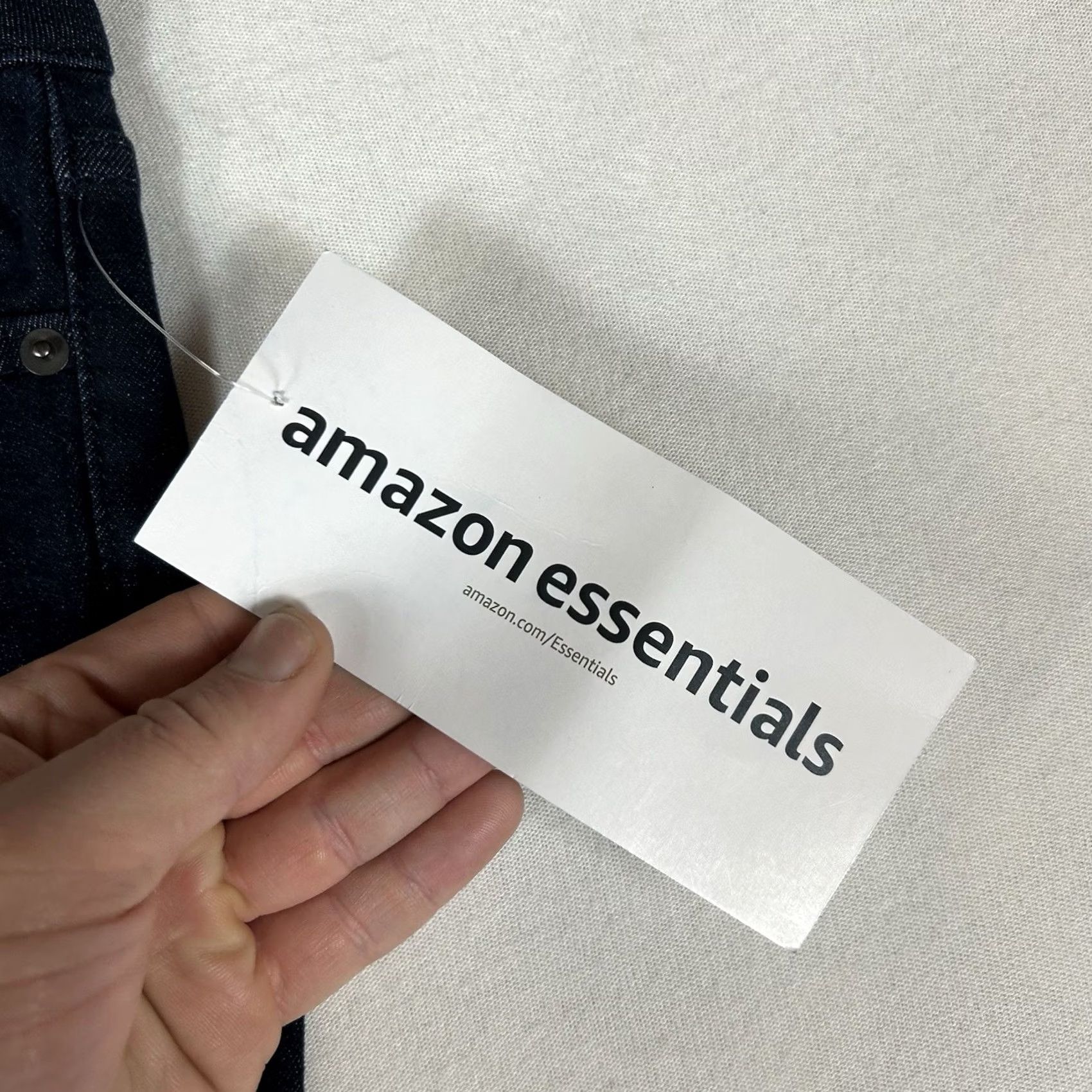 Essentials Amazon Essentials Jeans Womens 2 High Rise Skinny Dark Wash Denim NWT 31 in Inseam Mens? Size 26" / US 2 / IT 38 - 4 Thumbnail