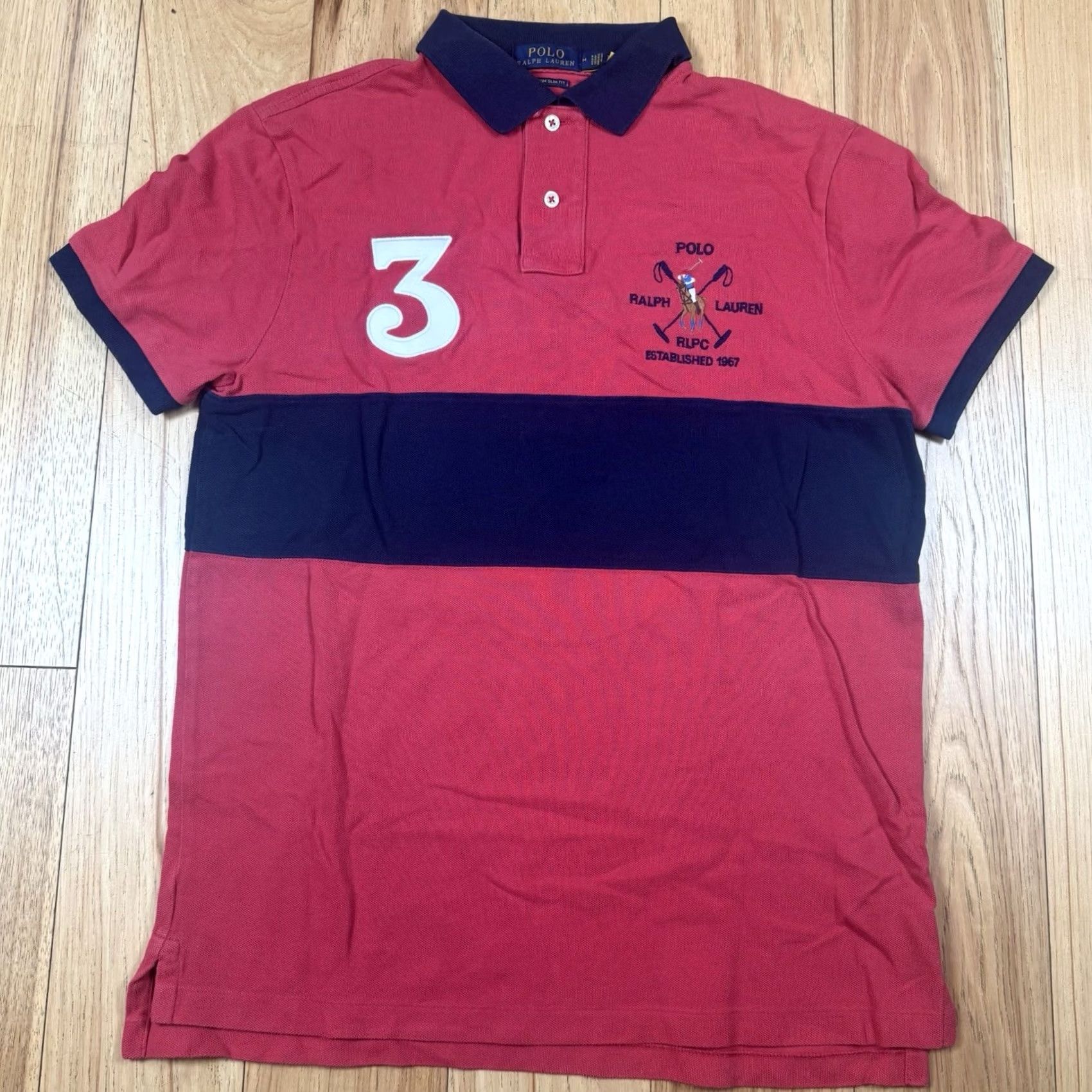 Ralph Lauren Ralph Lauren Polo Rugby Shirt Mens Slim Medium Short Sleeve Multicolor Rugby Shirt Men Slim M Size US M / EU 48-50 / 2 - 2 Thumbnail
