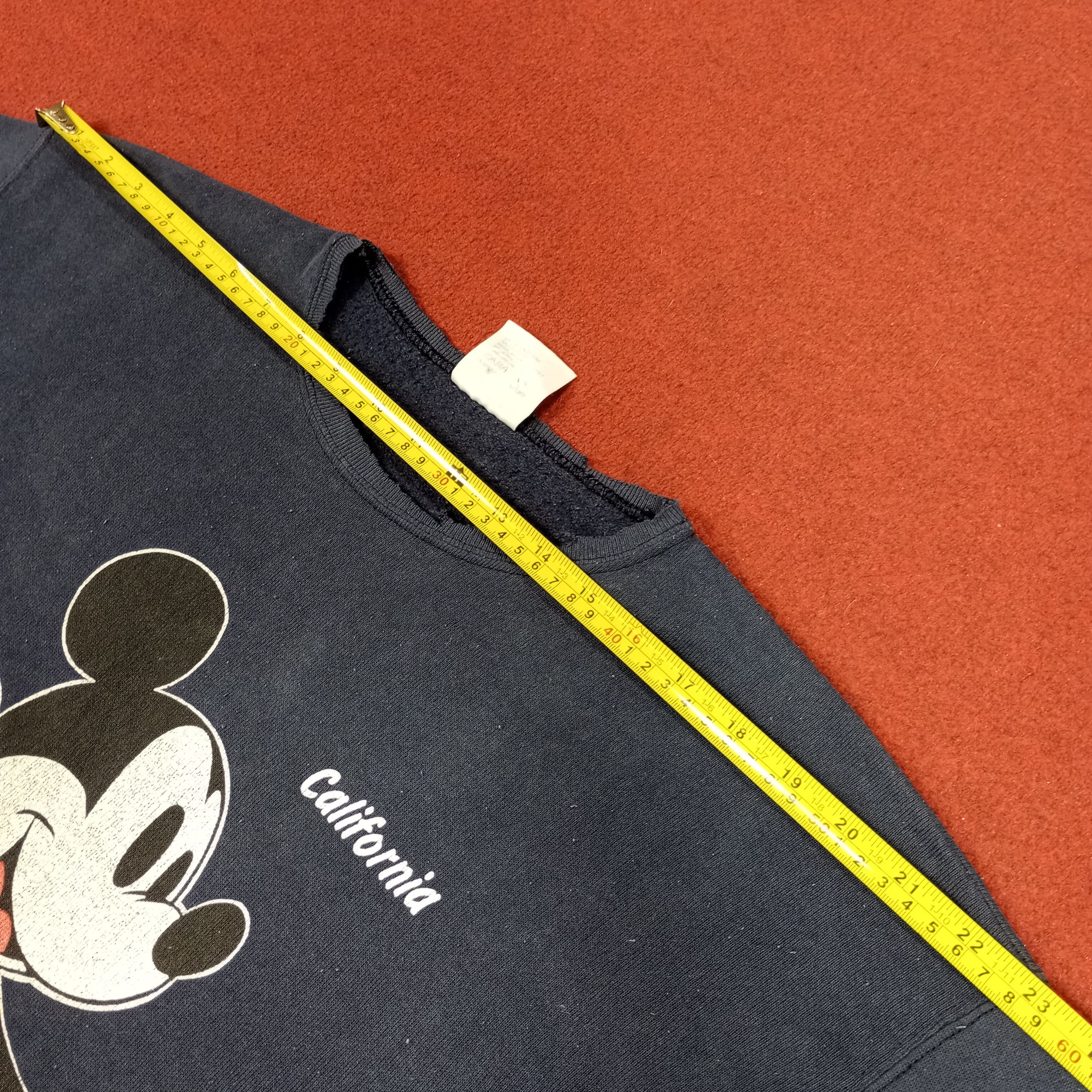 Disney × Mickey Mouse × Vintage Mickey Mouse California Distressed Disney Sweatshirt Size US L / EU 52-54 / 3 - 11 Thumbnail