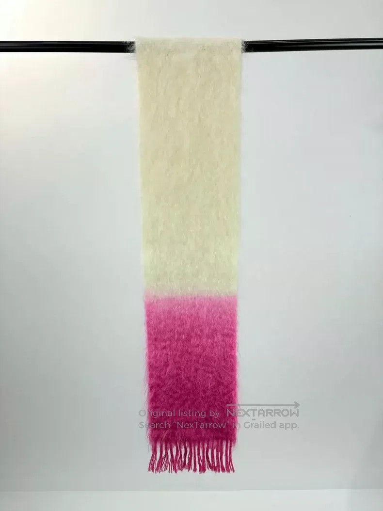 Loewe Loewe size 200*22cm Ombre Cashmere Scarf Size ONE SIZE - 2 Thumbnail
