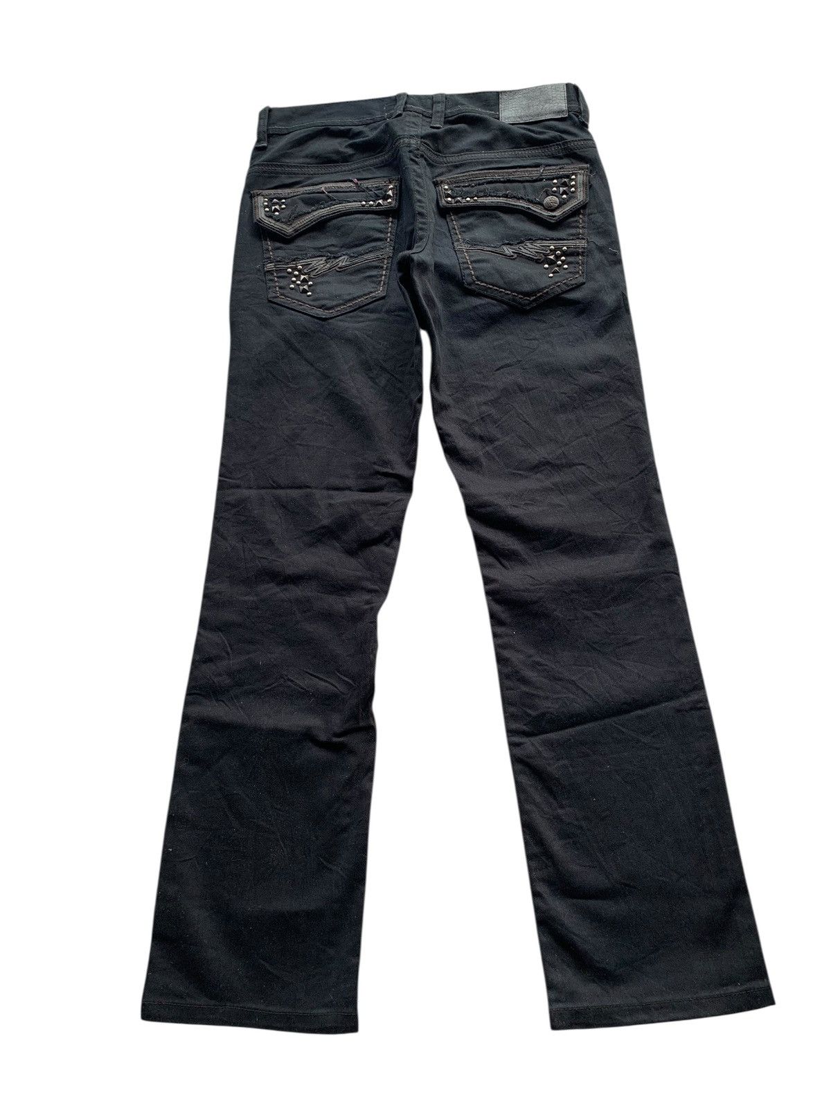 Tornado Mart PUNK PASTA DENIM STUDDED JAPANESE STYLE PANTS Size US 29 - 3 Thumbnail