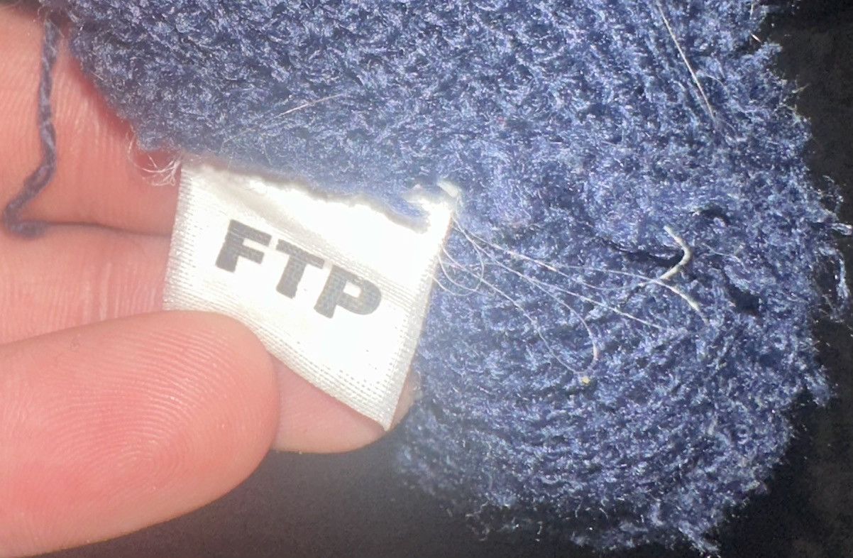 Fuck The Population Ftp navy beanie Size ONE SIZE - 2 Thumbnail