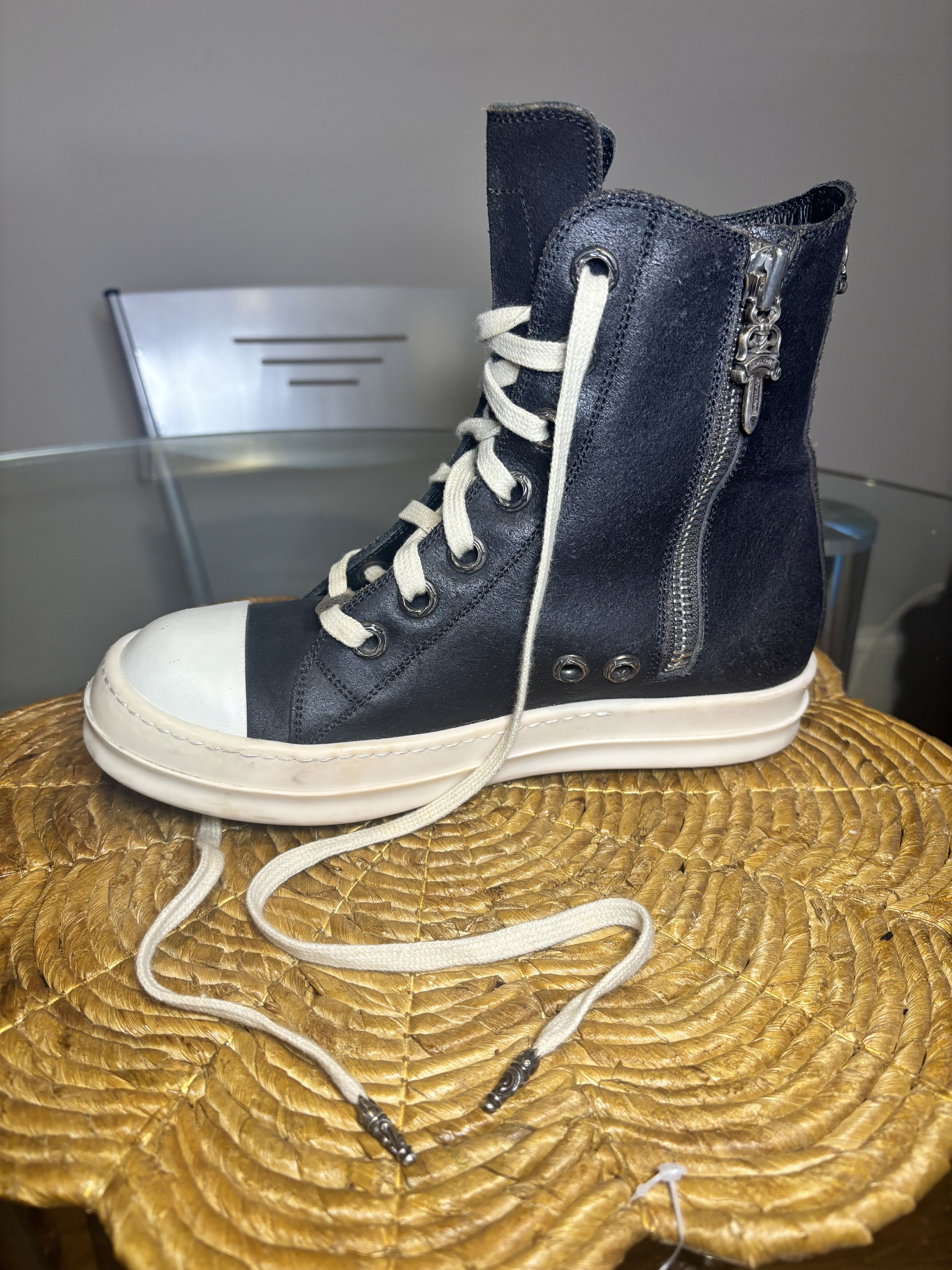 Chrome Hearts × Rick Owens Rick x Chrome Drkshdw sneakers Size US 5.5 / EU 38 - 2 Thumbnail