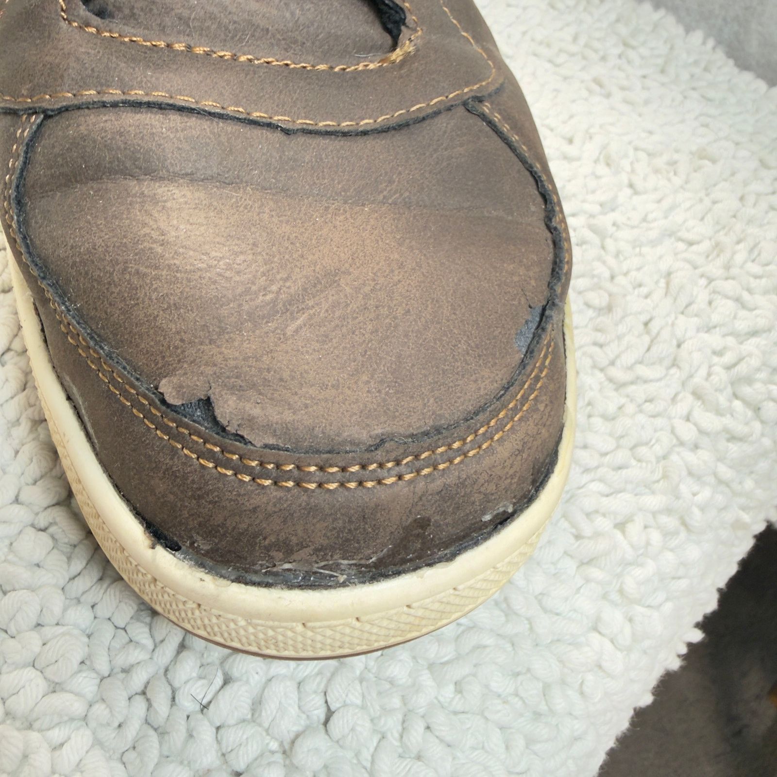 Levi's Levis Mens High-Top Sneakers Brown Size 11 Casual Streetwear Size US 11 / EU 44 - 4 Thumbnail