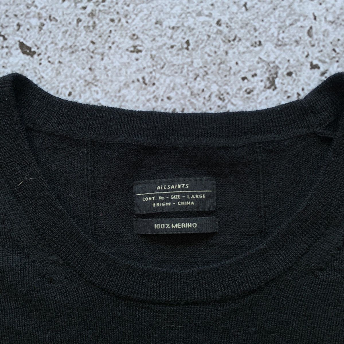 Allsaints Allsaints sweater mode merino crew wool basic Size US L / EU 52-54 / 3 - 3 Thumbnail