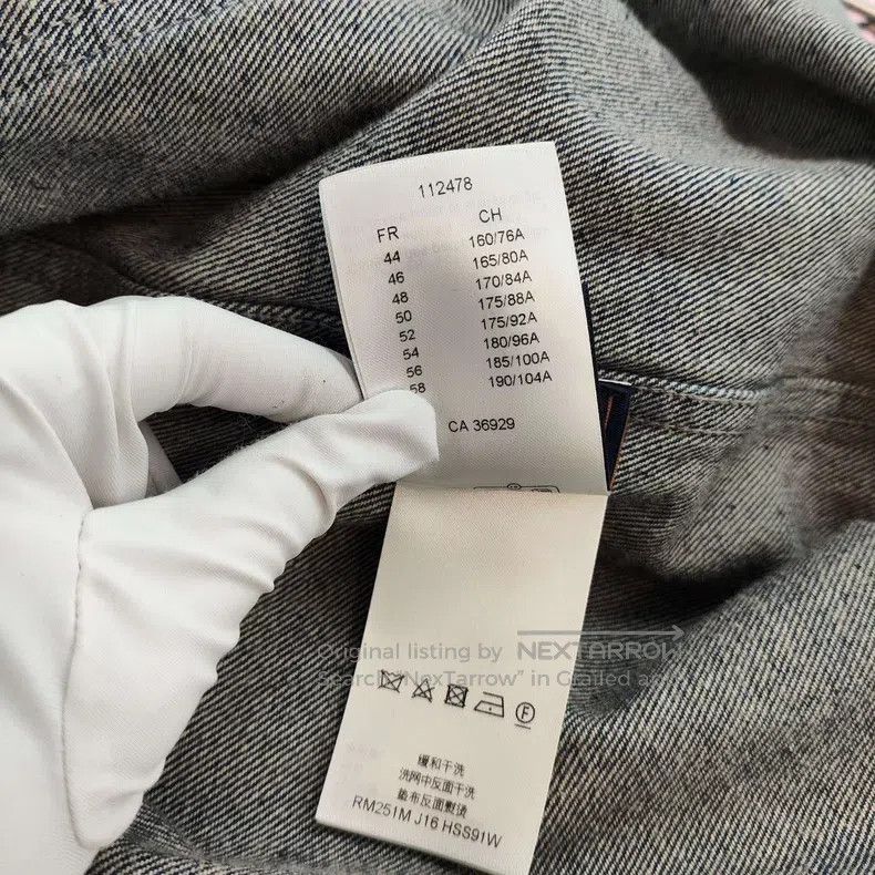 Louis Vuitton Louis Vuitton Washed Gradient Denim Jacket Size US S / EU 44-46 / 1 - 7 Thumbnail