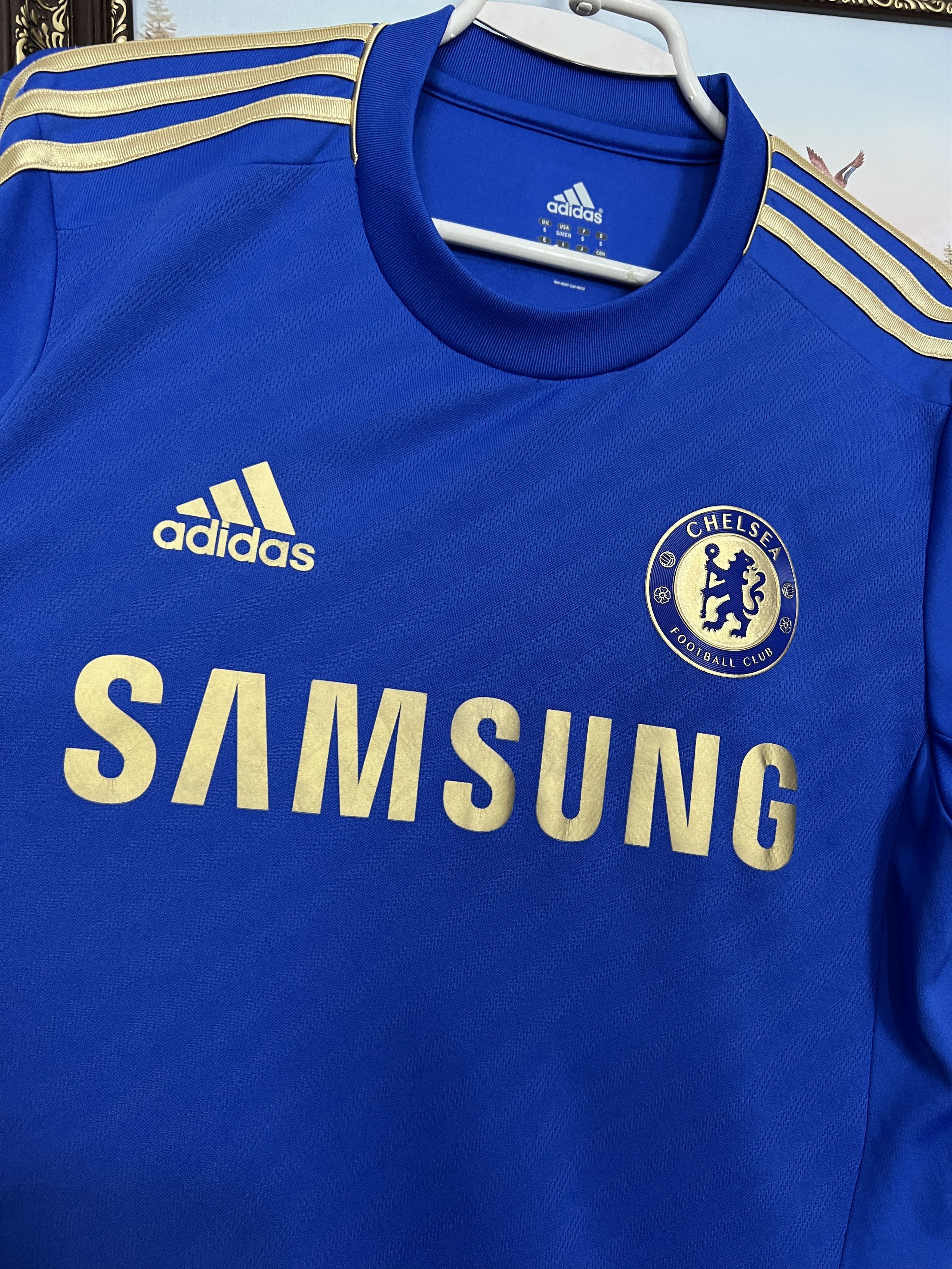 Adidas Chelsea Home football shirt 2012 Soccer Long Sleeve Jersey Size US S / EU 44-46 / 1 - 3 Thumbnail