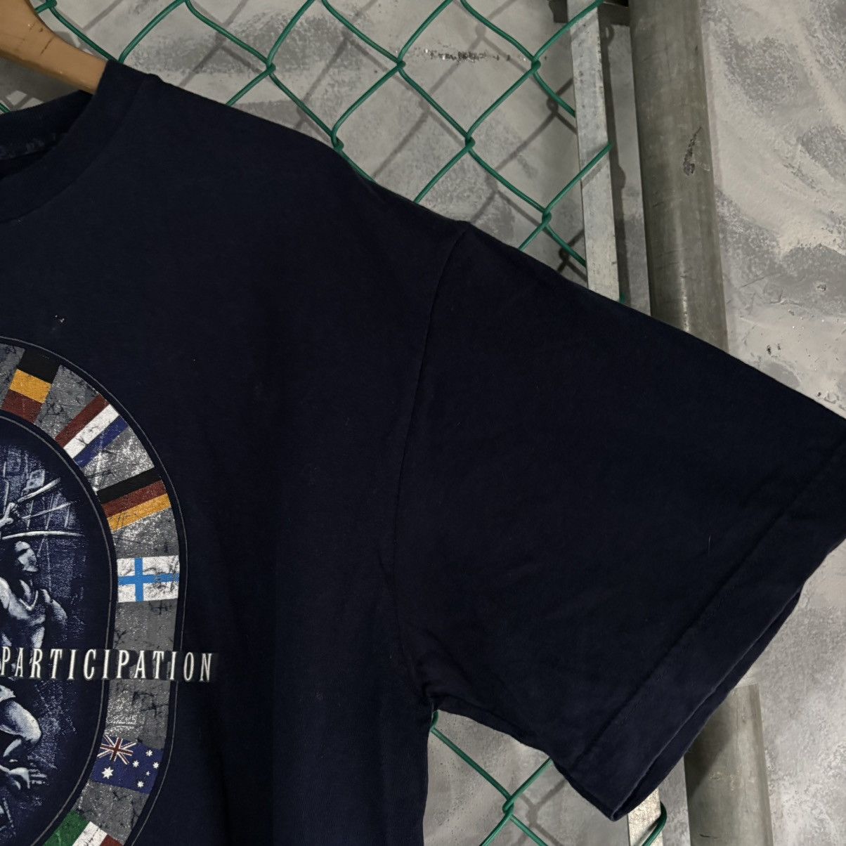 Vintage Vintage Sydney Olympics T Shirt Navy Blue Australia Bonds Size US XL / EU 56 / 4 - 4 Thumbnail