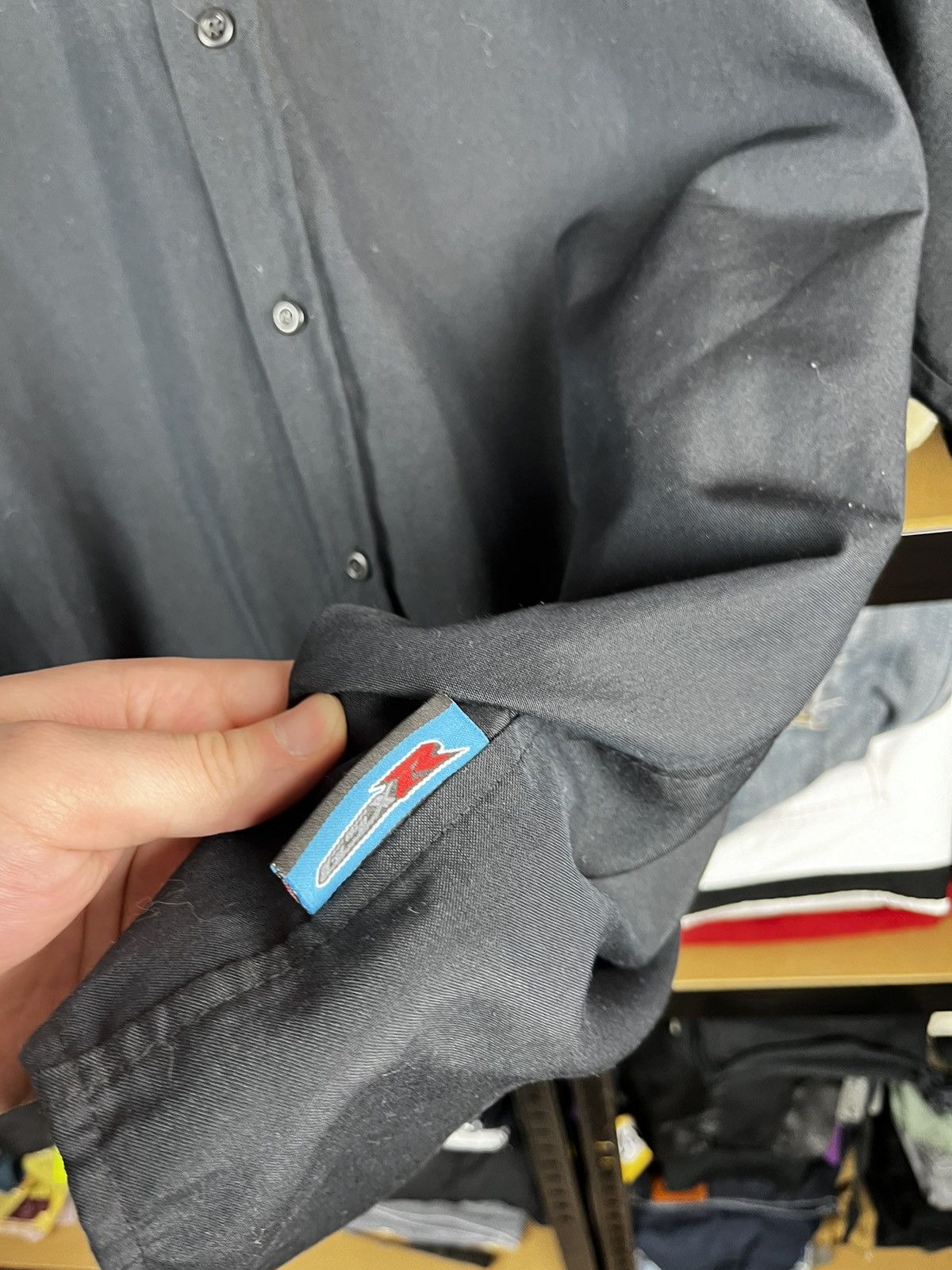Japanese Brand × Vintage 1990s VERY RARE YOSHIMURA SUZUKI OG SHIRT Size US L / EU 52-54 / 3 - 11 Thumbnail