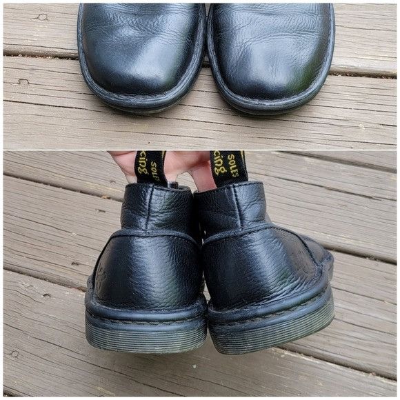 Dr. Martens Dr Martens Sussex Bear Track Black Pebbled Leather Slip Resi Size US 10 / EU 43 - 7 Thumbnail