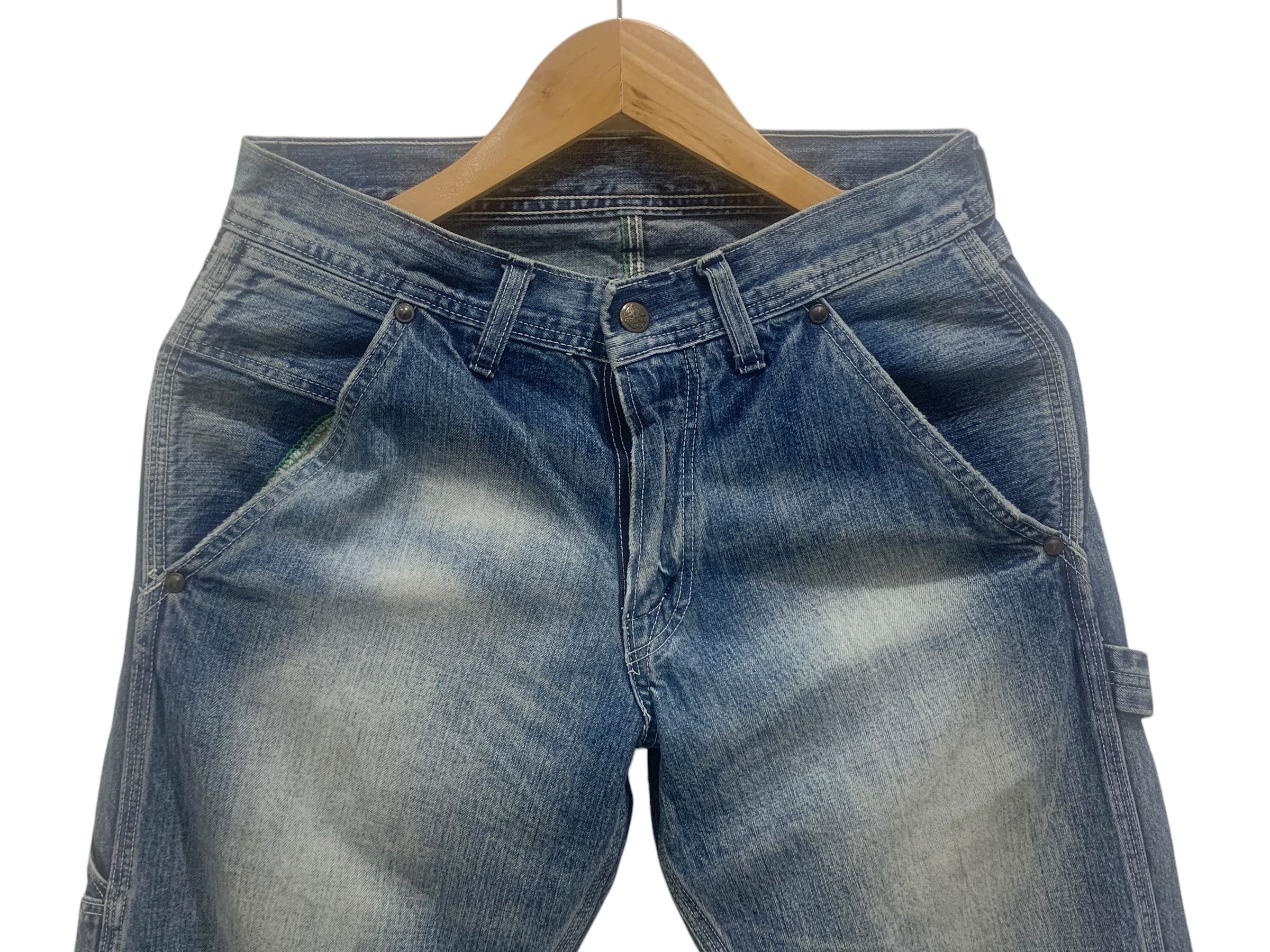 Oshkosh Oshkosh Carpenter Denim Pants Light Wash Workwear Size US 28 / EU 44 - 3 Thumbnail