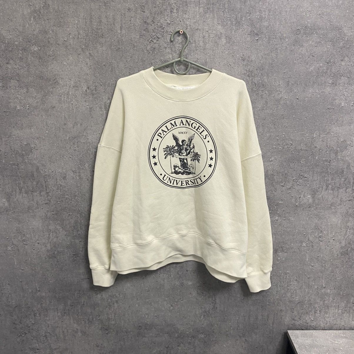 Palm Angels Palm Angels University Sweatshirt Big Logo Size US S / EU 44-46 / 1 - 1 Thumbnail