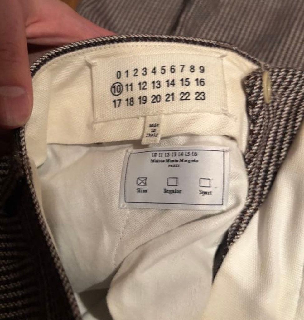 Maison Margiela Artisanal Maison Martin Margiela Plaid Check Trousers Size US 30 / EU 46 - 3 Thumbnail