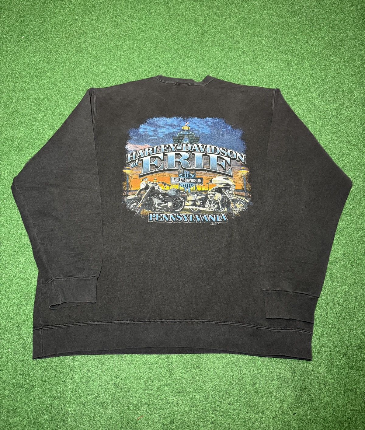 Harley Davidson Harley Davidson Crewneck Motorcycle Biker XL Sweatshirt Size US XL / EU 56 / 4 - 3 Thumbnail