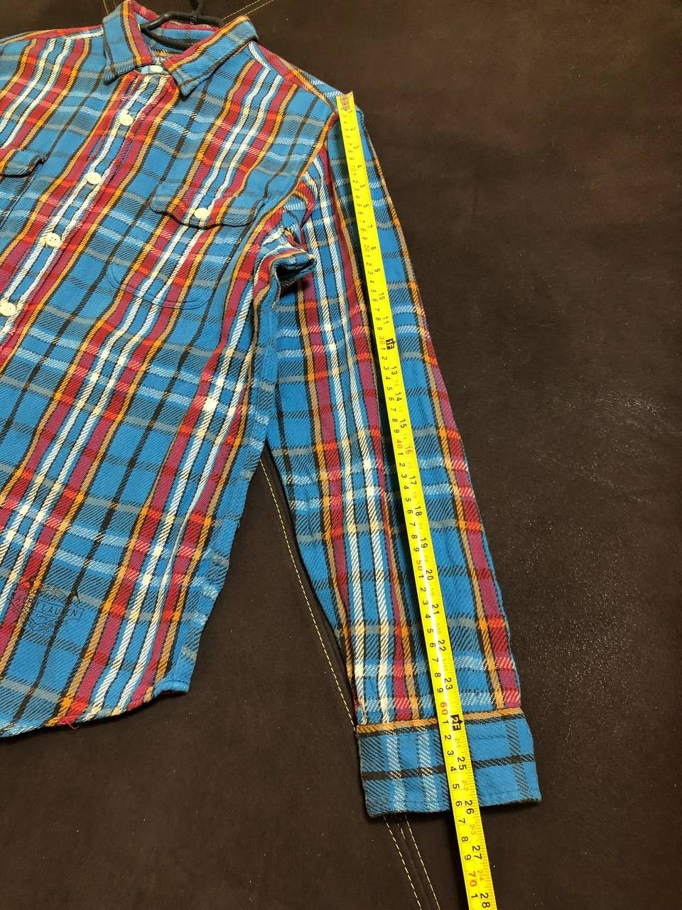 Polo Ralph Lauren Vintage Ralph Lauren Bright Plaid Heavy Button Up Shirt Size US L / EU 52-54 / 3 - 8 Thumbnail