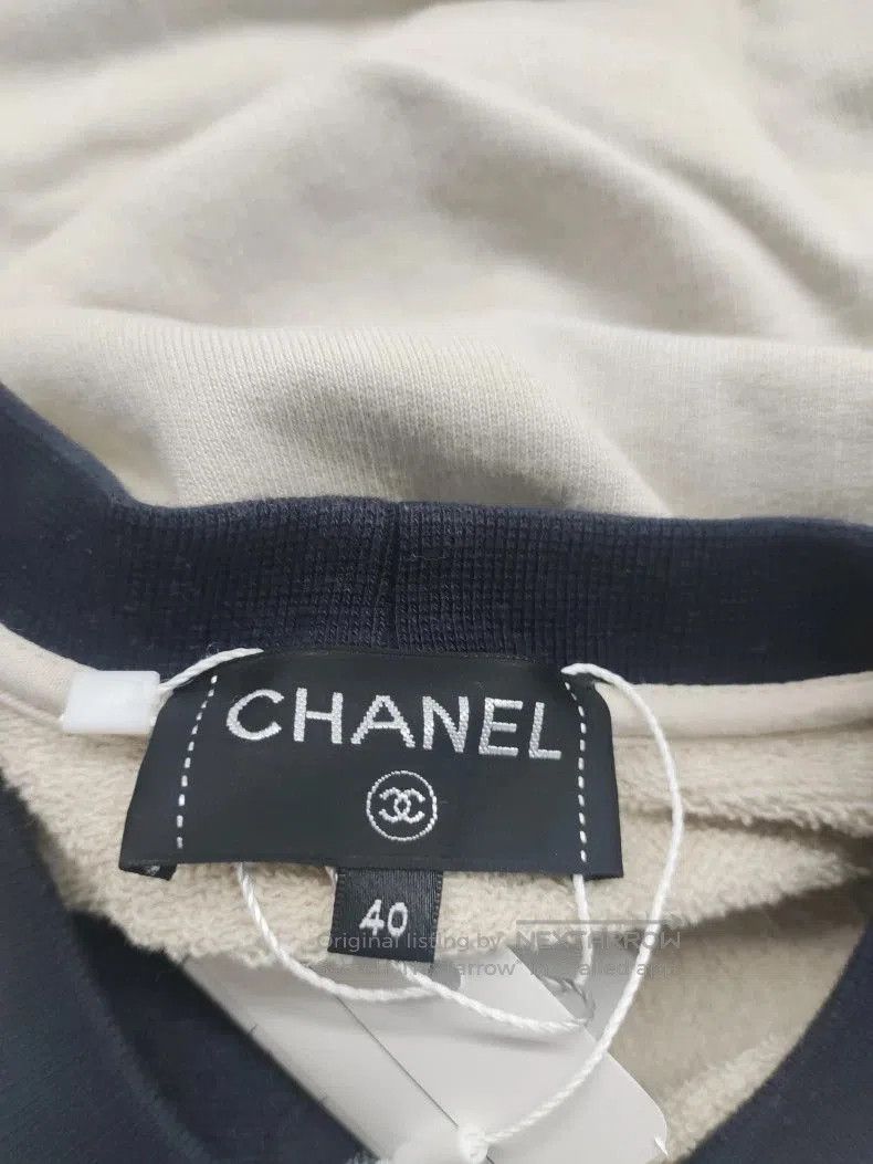 Chanel Chanel Classic Logo Colorblock Sweatshirt . Size US M / EU 48-50 / 2 - 3 Thumbnail