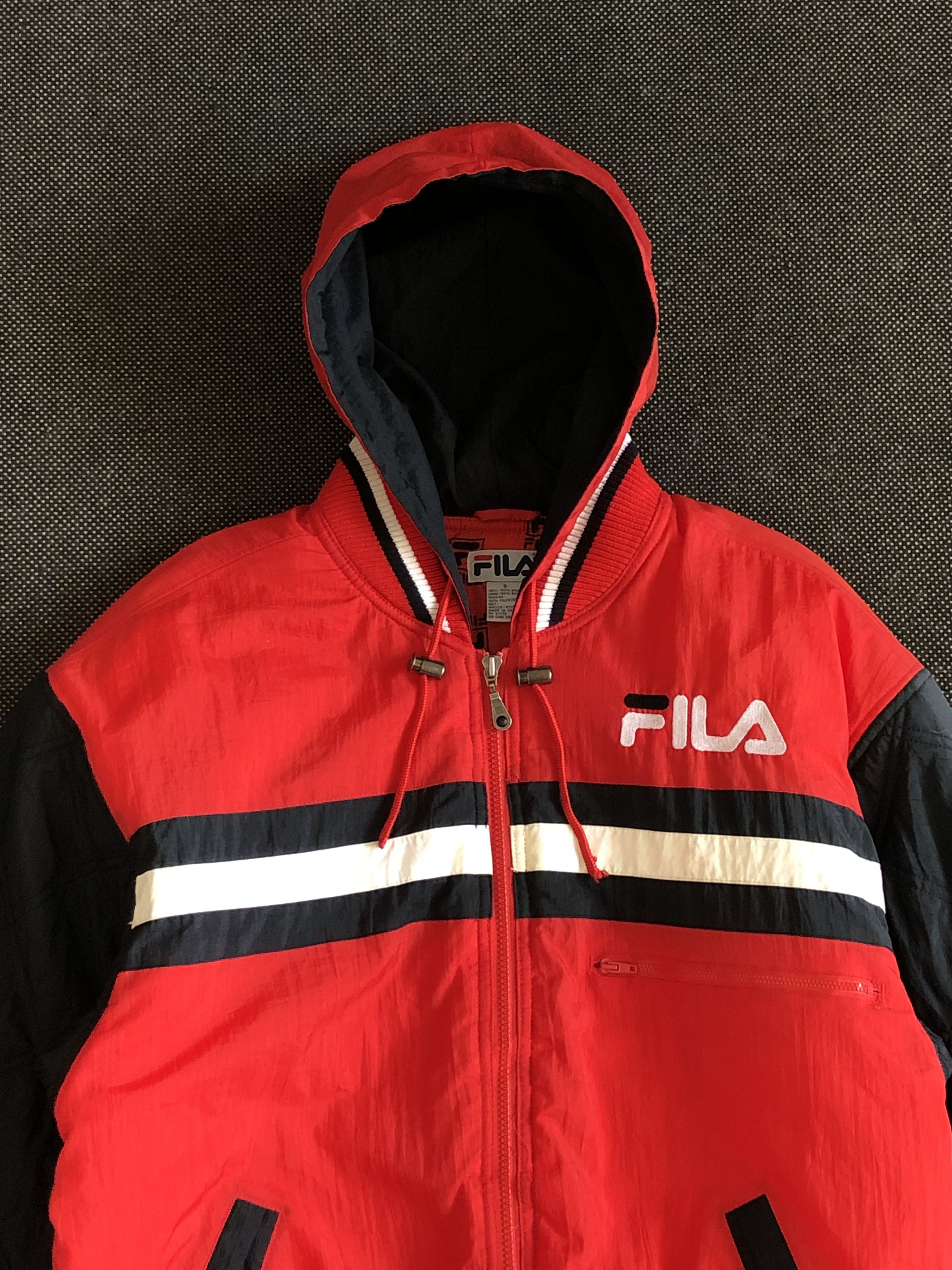Fila × Vintage RARE🔥VINTAGE 90’S FILA PUFFER FILLED HOODED JACKET Size US M / EU 48-50 / 2 - 5 Thumbnail