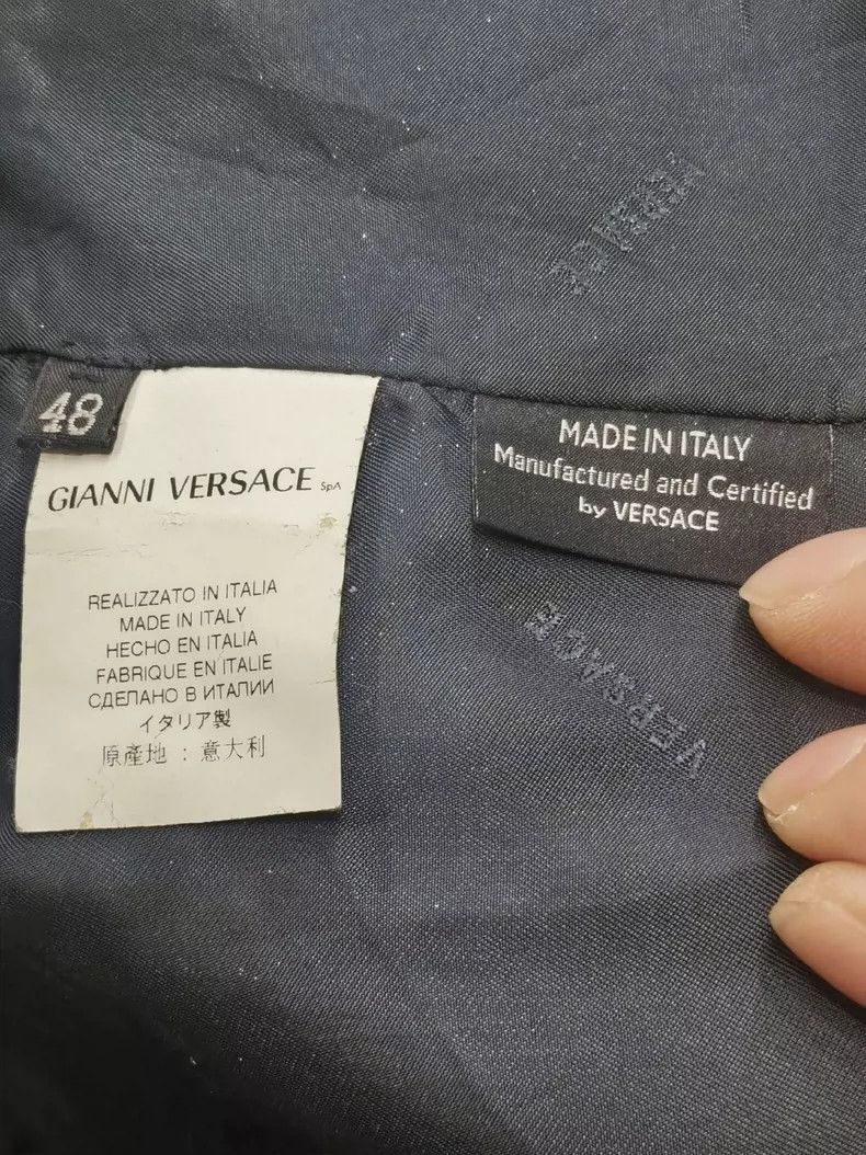 Other Versace Pana lambskin cropped jacket Size US M / EU 48-50 / 2 - 6 Thumbnail