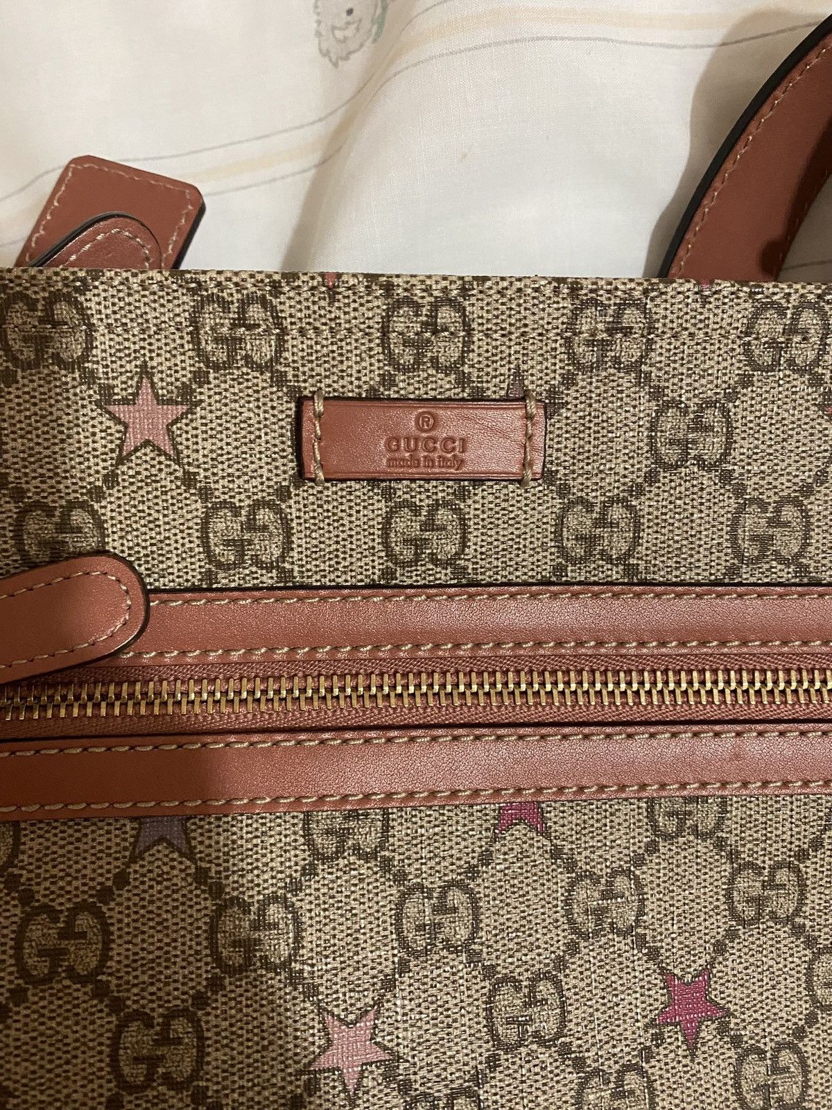 Gucci Gucci Messenger Bag VINTAGE Size ONE SIZE - 7 Thumbnail