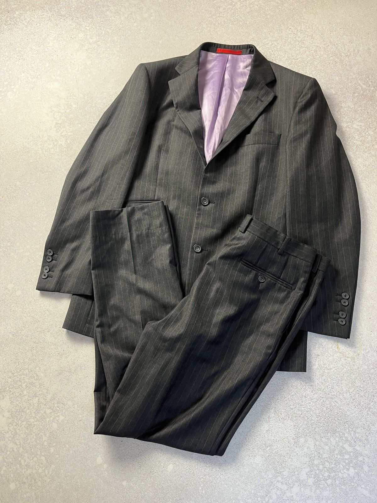 HACKETT LONDON MENS WOOL CLASSIC SUIT JACKET+TROUSERS