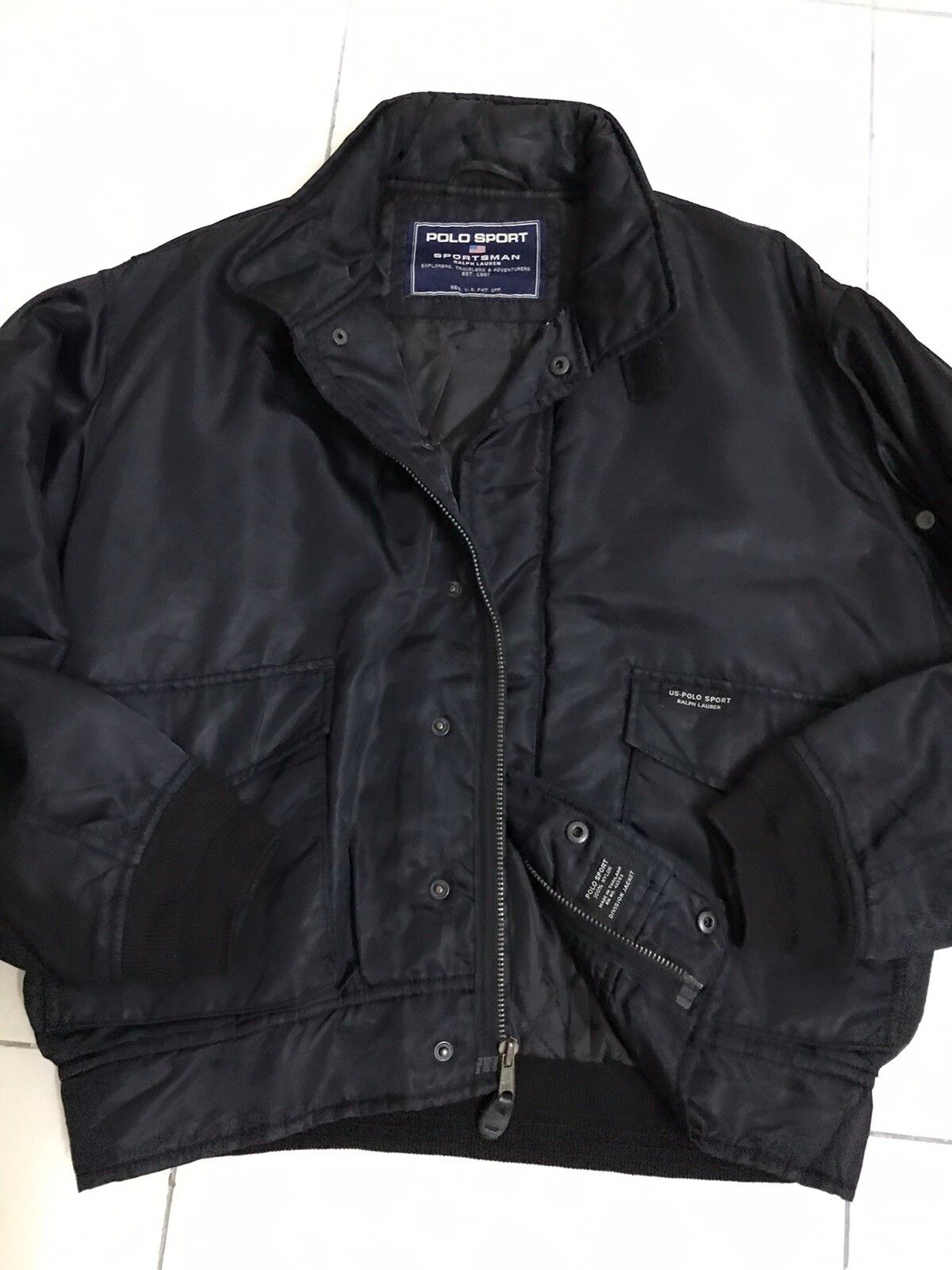 激安をお選 90s POLO SPORTMAN DIVISION BOMBER JACKET - メンズ