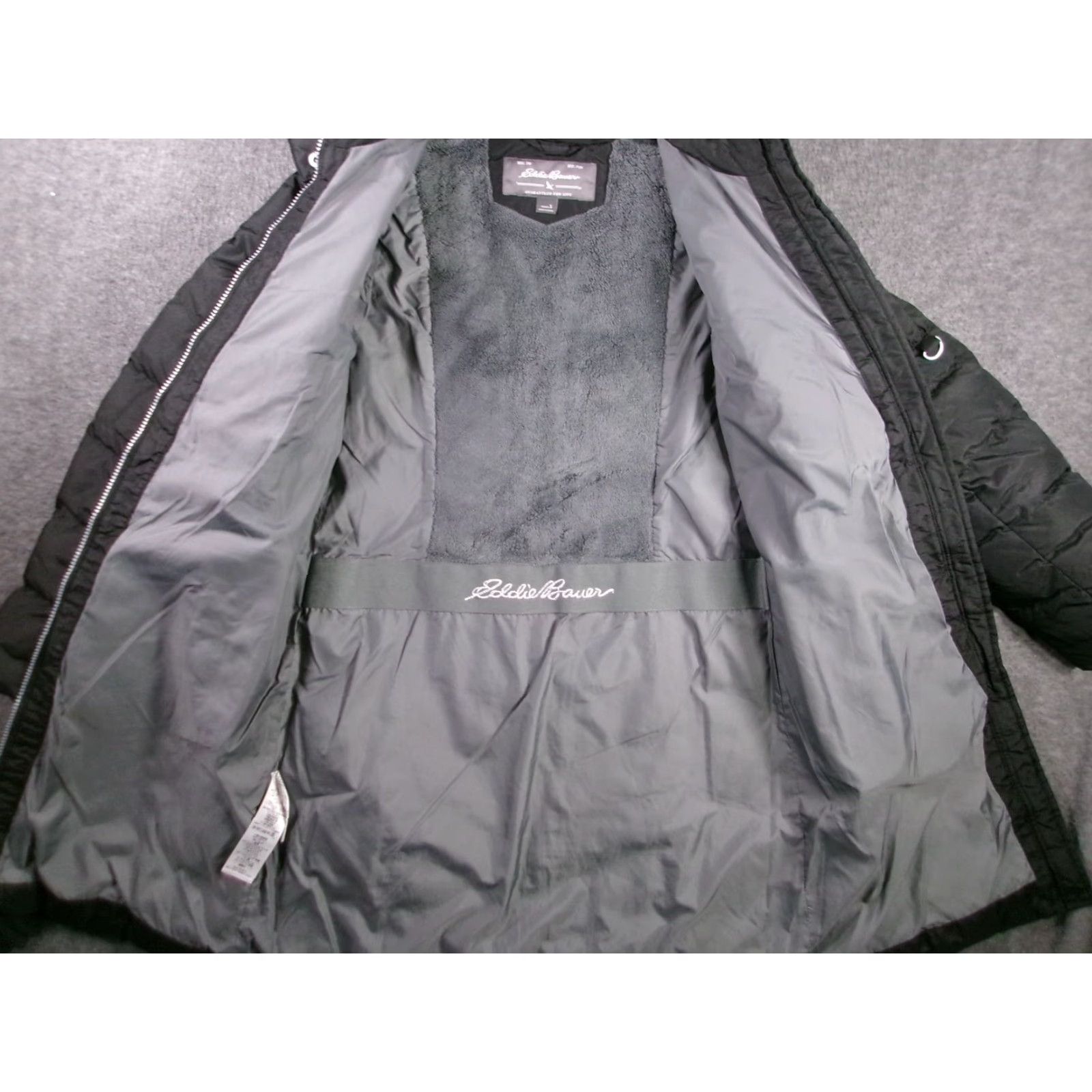 Eddie Bauer Eddie Bauer Parka Womens S Sun Valley Down Insulated Coat Hooded Black Faux Fur Size S / US 4 / IT 40 - 7 Thumbnail