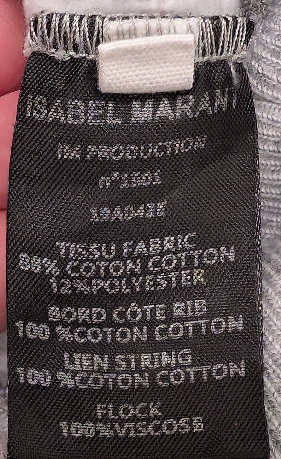 Isabel Marant Etoile Isabel Marant Etoile Matte Hoodie Made in Portugal Size XXS / US 00 / IT 34 - 4 Thumbnail