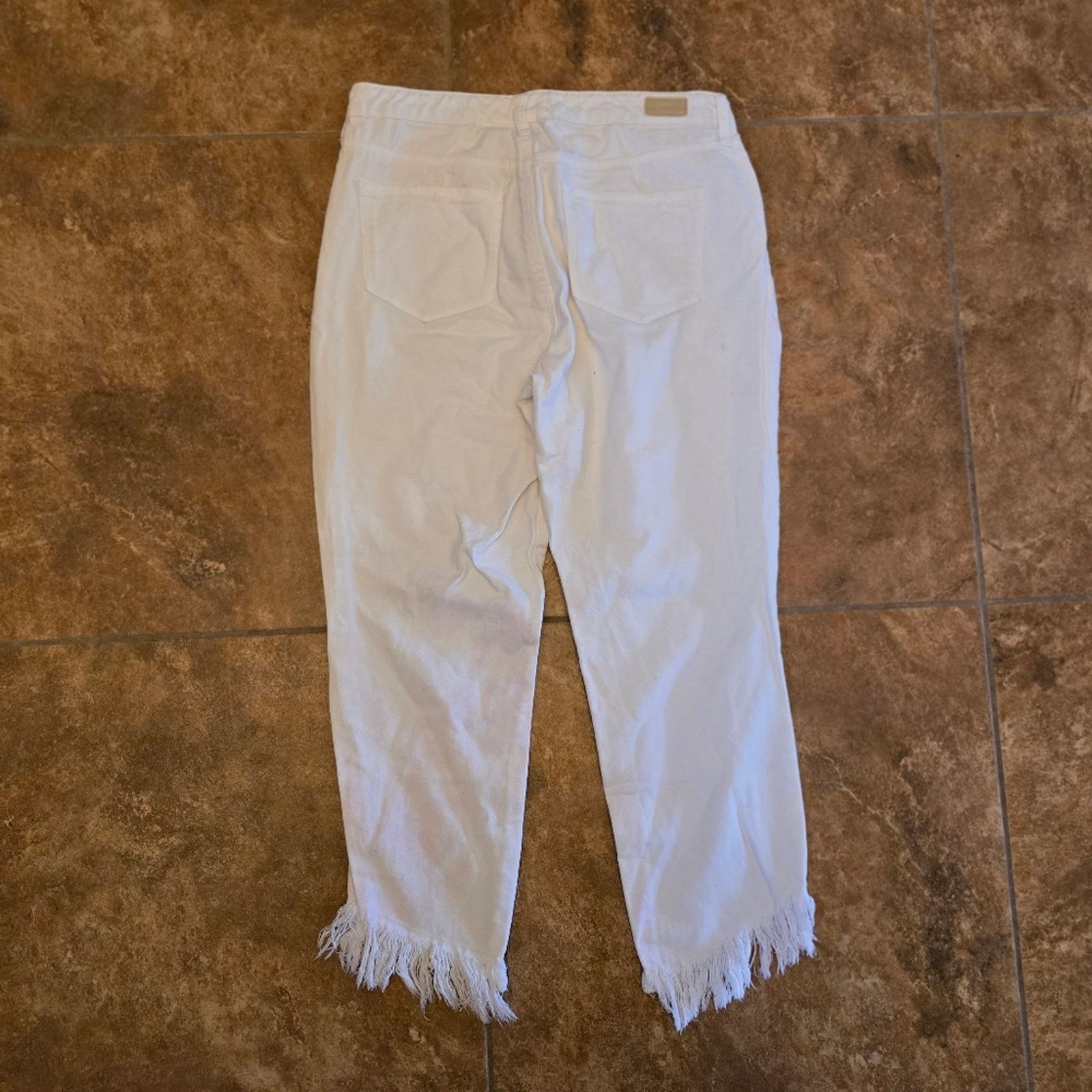 Other White Denim | SOFÍA | Rosa Curvy Cropped Jean Size 28" / US 6 / IT 42 - 2 Thumbnail
