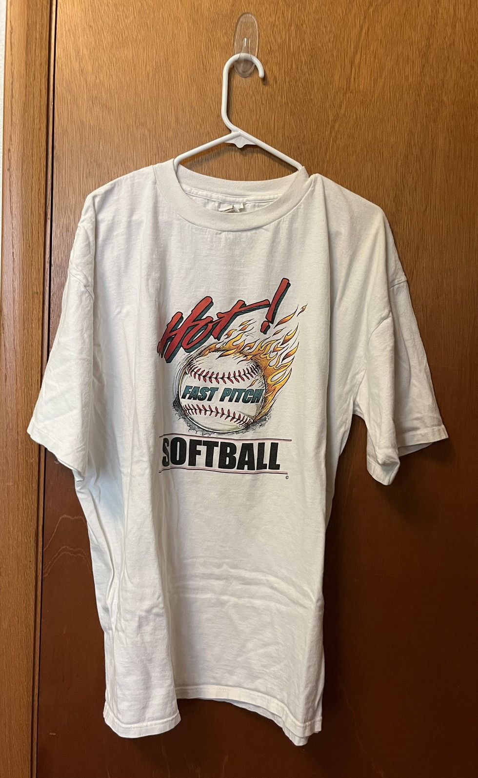 Niche × Vintage Vintage Softball Fast Pitch Tee Size US XXL / EU 58 / 5 - 8 Thumbnail