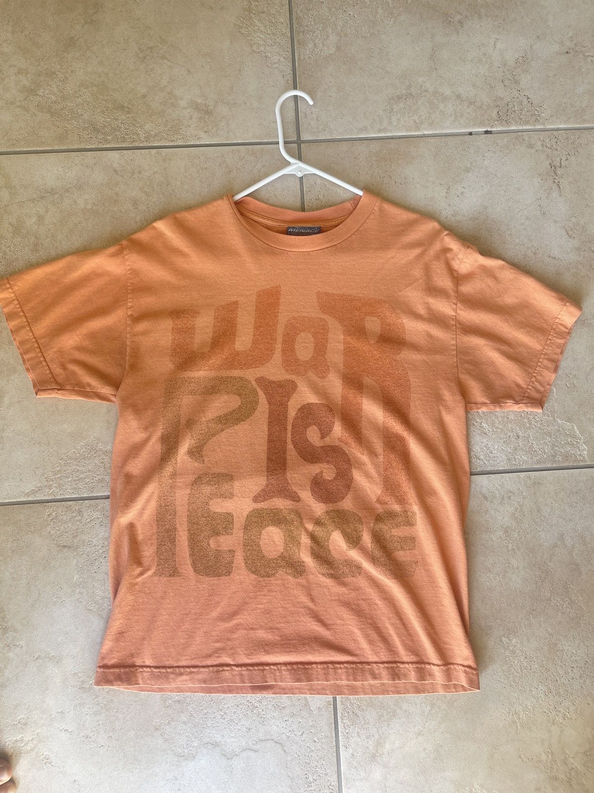 Menace MENACE Los Angeles Orange Graphic Men's Shirt Size US L / EU 52-54 / 3 - 1 Thumbnail