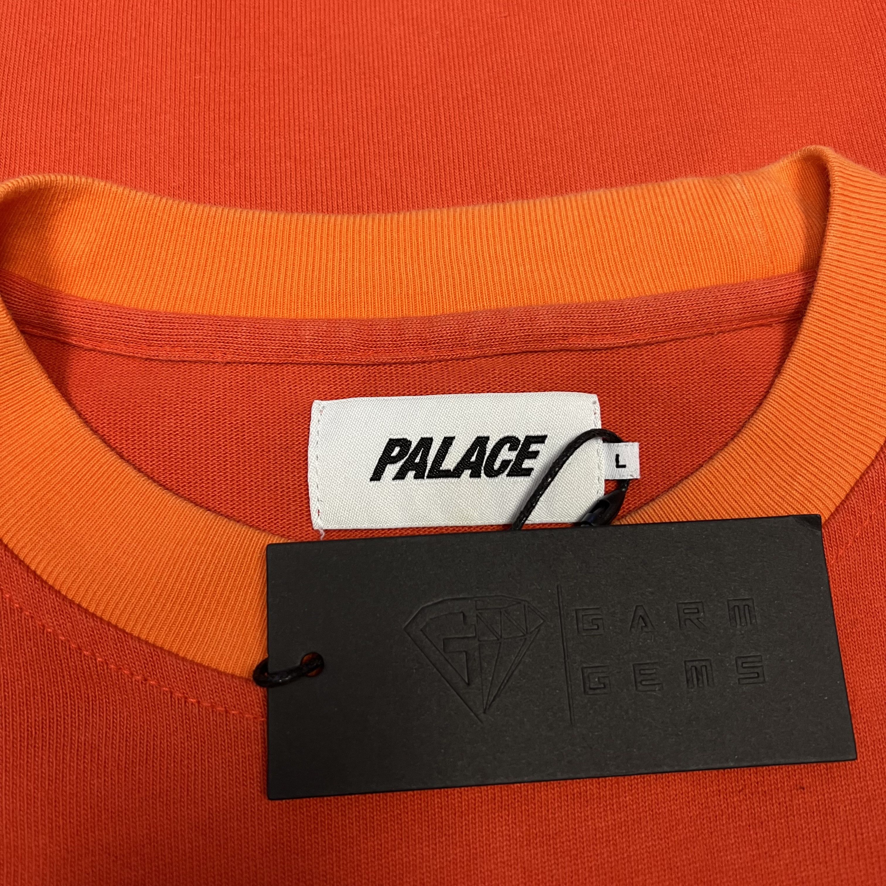 Palace Palace Cut Mit Sew Crew Sweatshirt Size US L / EU 52-54 / 3 - 4 Thumbnail