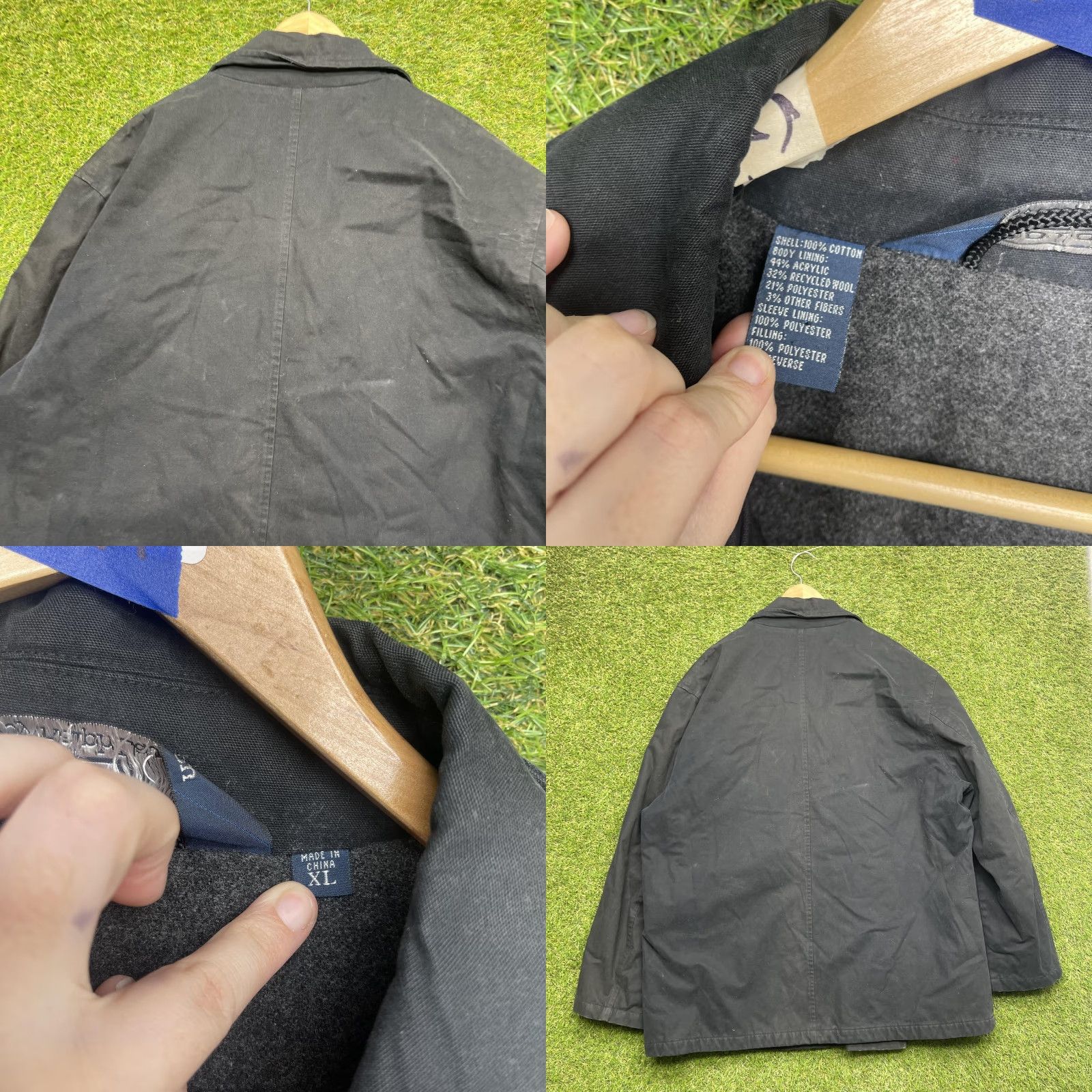 Polo Ralph Lauren Polo Ralph Lauren Pea Coat Mens XL Black Lined Insulated Winter Button Size US XL / EU 56 / 4 - 9 Thumbnail