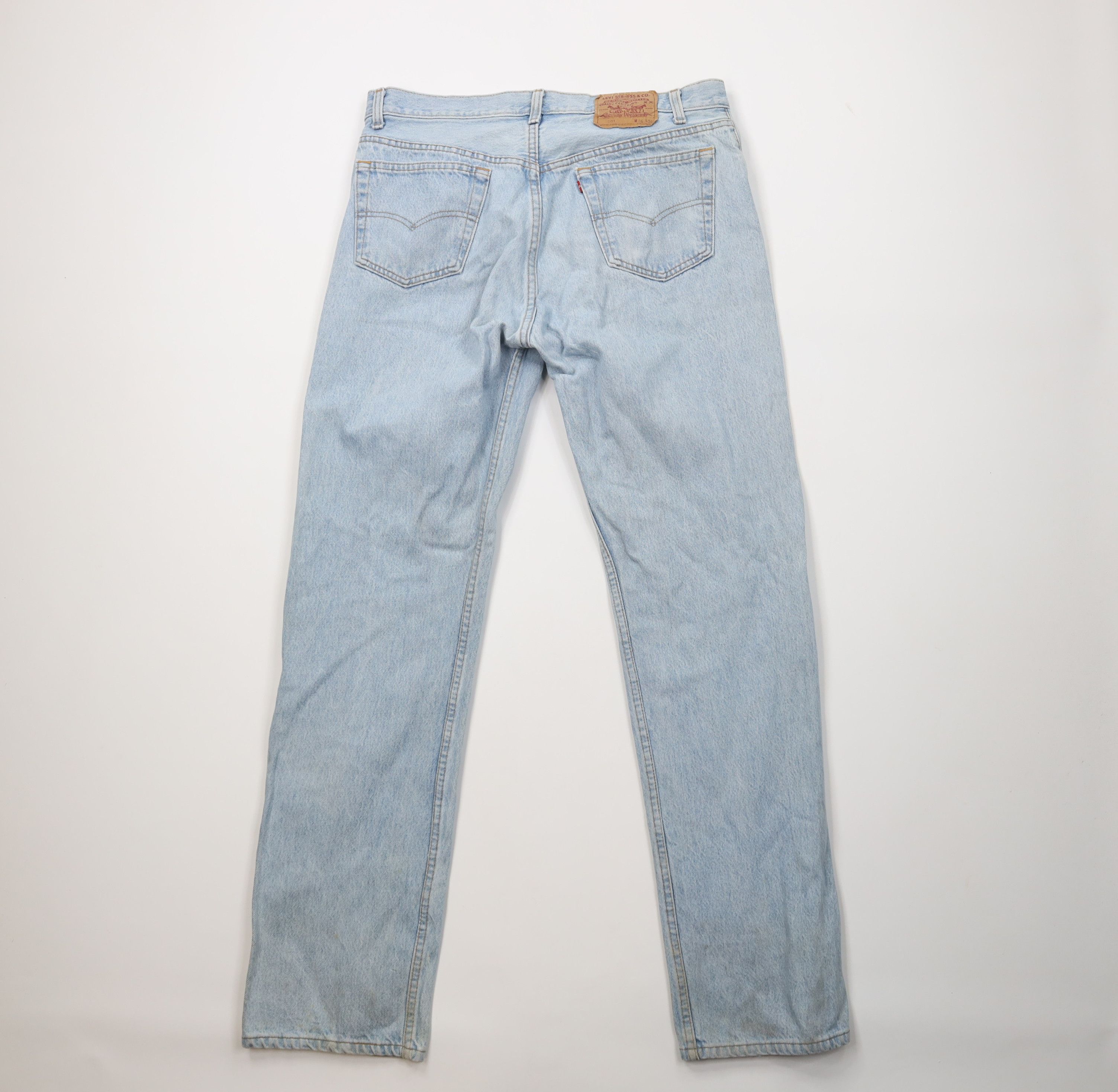 Levi's Vintage 80s Levis 501xx Button Fly Original Denim Jeans USA Size US 36 / EU 52 - 11 Thumbnail