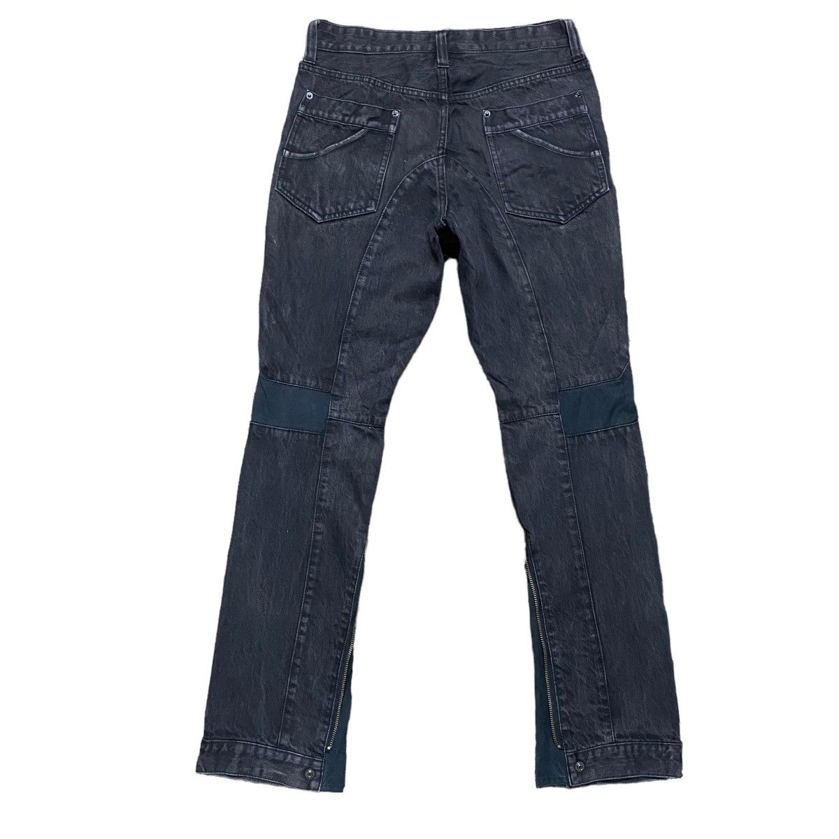 PPFM PPFM Black Denim Pants Zipper Size US 30 / EU 46 - 3 Thumbnail