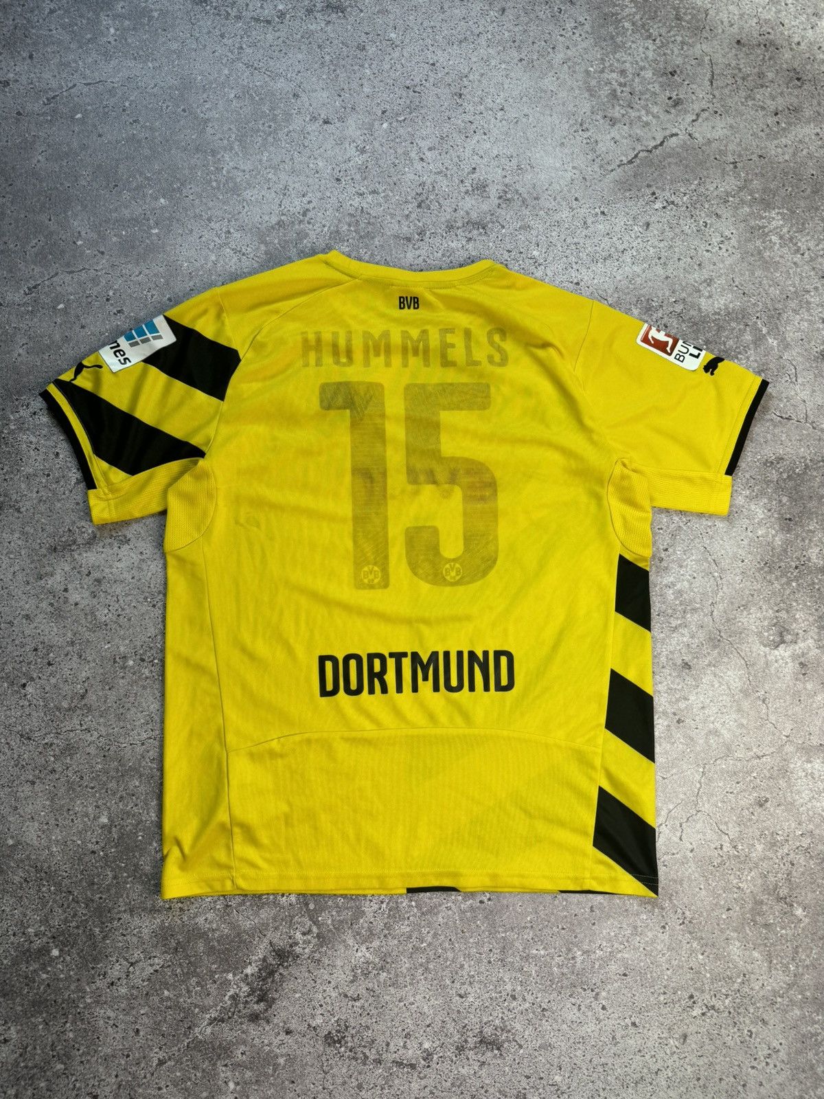 Puma × Vintage Borussia Dortmund Puma Hummels T Shirt Jersy Football Rare Size US L / EU 52-54 / 3 - 7 Thumbnail