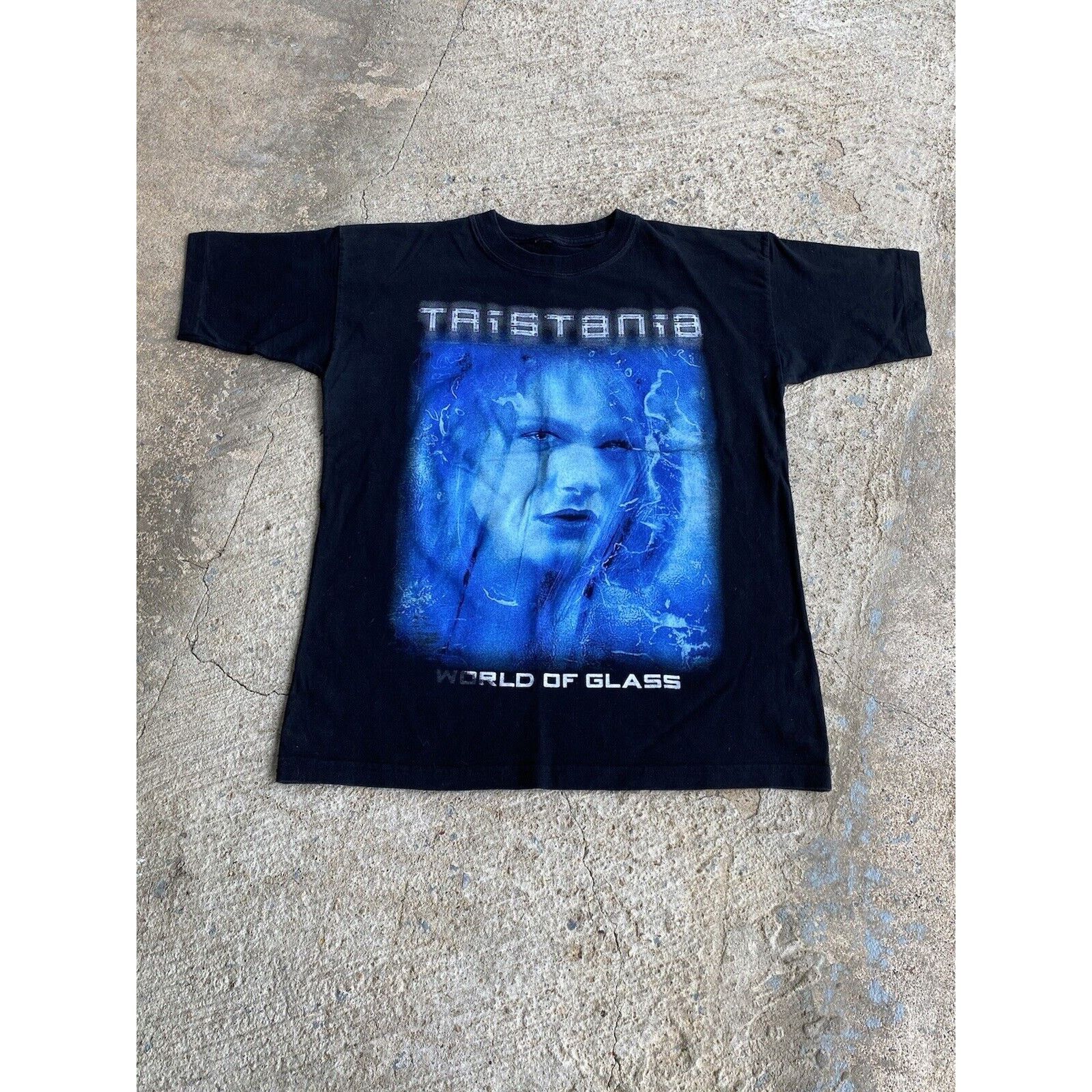 Band Tees Vintage Tristania World Of Glass Metal Double Sided Shirt Size US S / EU 44-46 / 1 - 1 Thumbnail