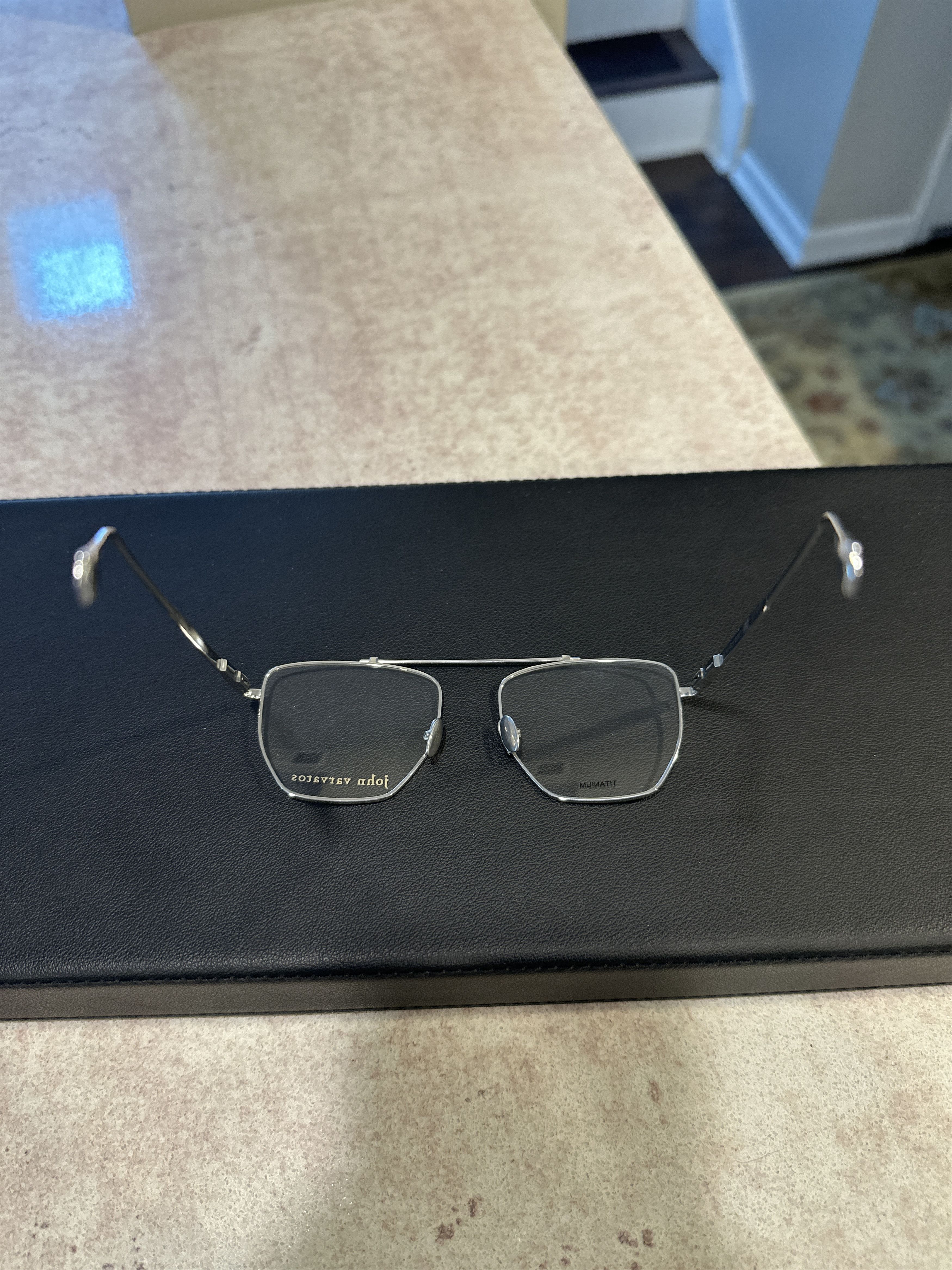 John Varvatos VJV190 51-17-145 Silver Glasses Size ONE SIZE - 10 Thumbnail