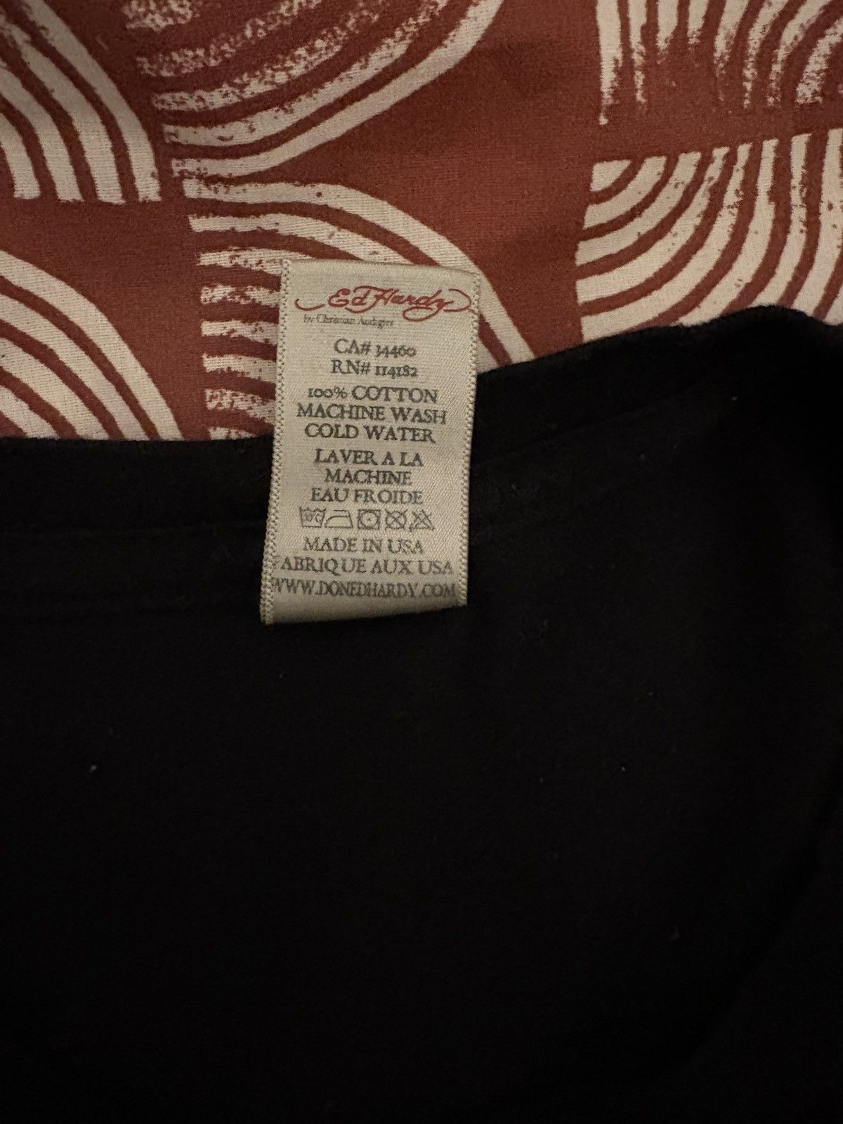 Ed Hardy Ex Hardy Rhinestone Tee Size US L / EU 52-54 / 3 - 7 Thumbnail