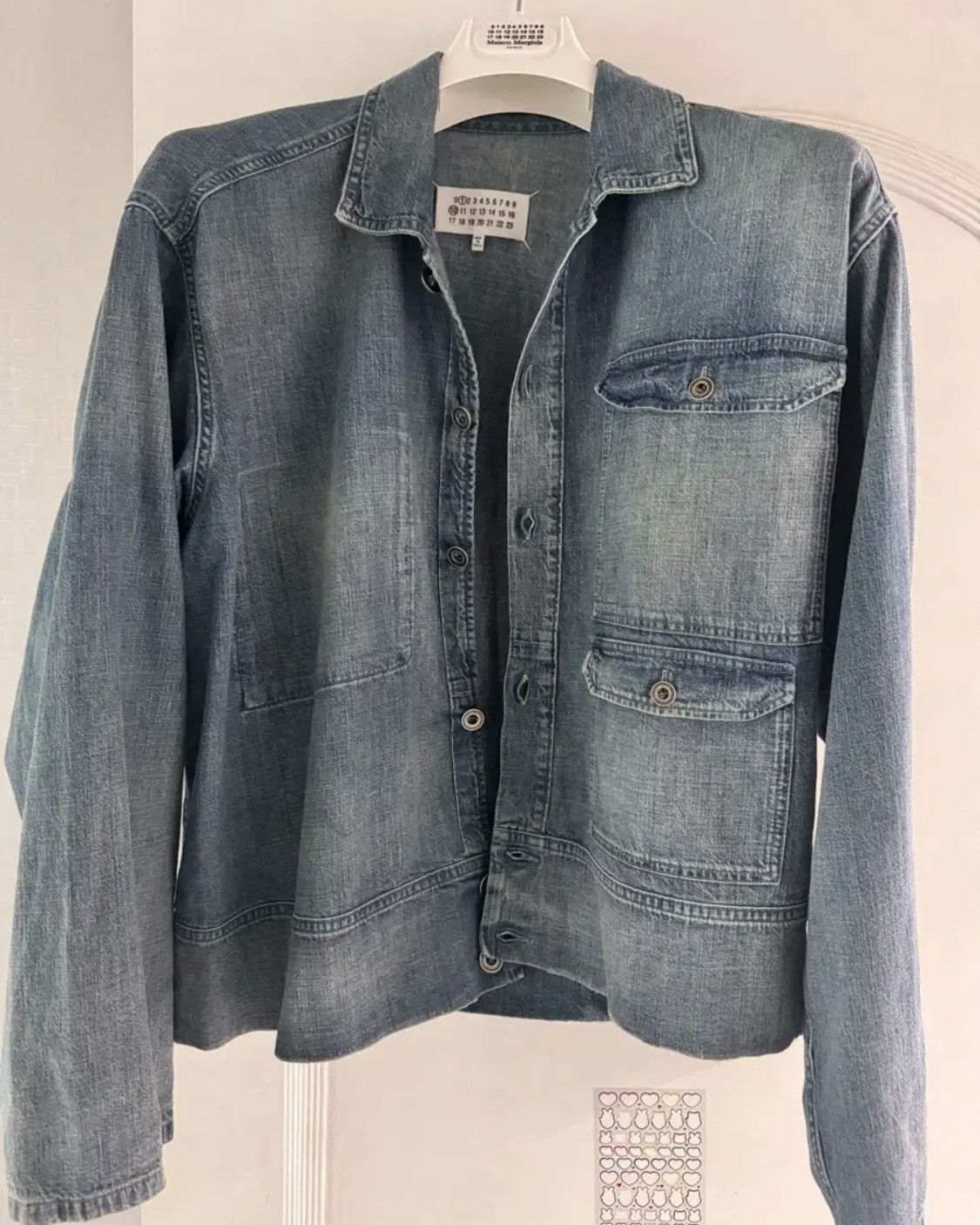 Maison Margiela Maison Margiela Cinch Back Denim Jacket Size US M / EU 48-50 / 2 - 1 Thumbnail