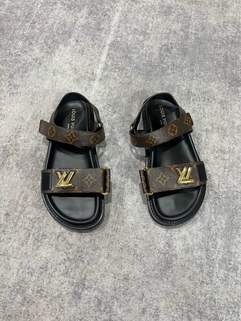 Louis Vuitton Louis Vuitton Presbyopic sandals Size US 5 / EU 37 - 1 Thumbnail