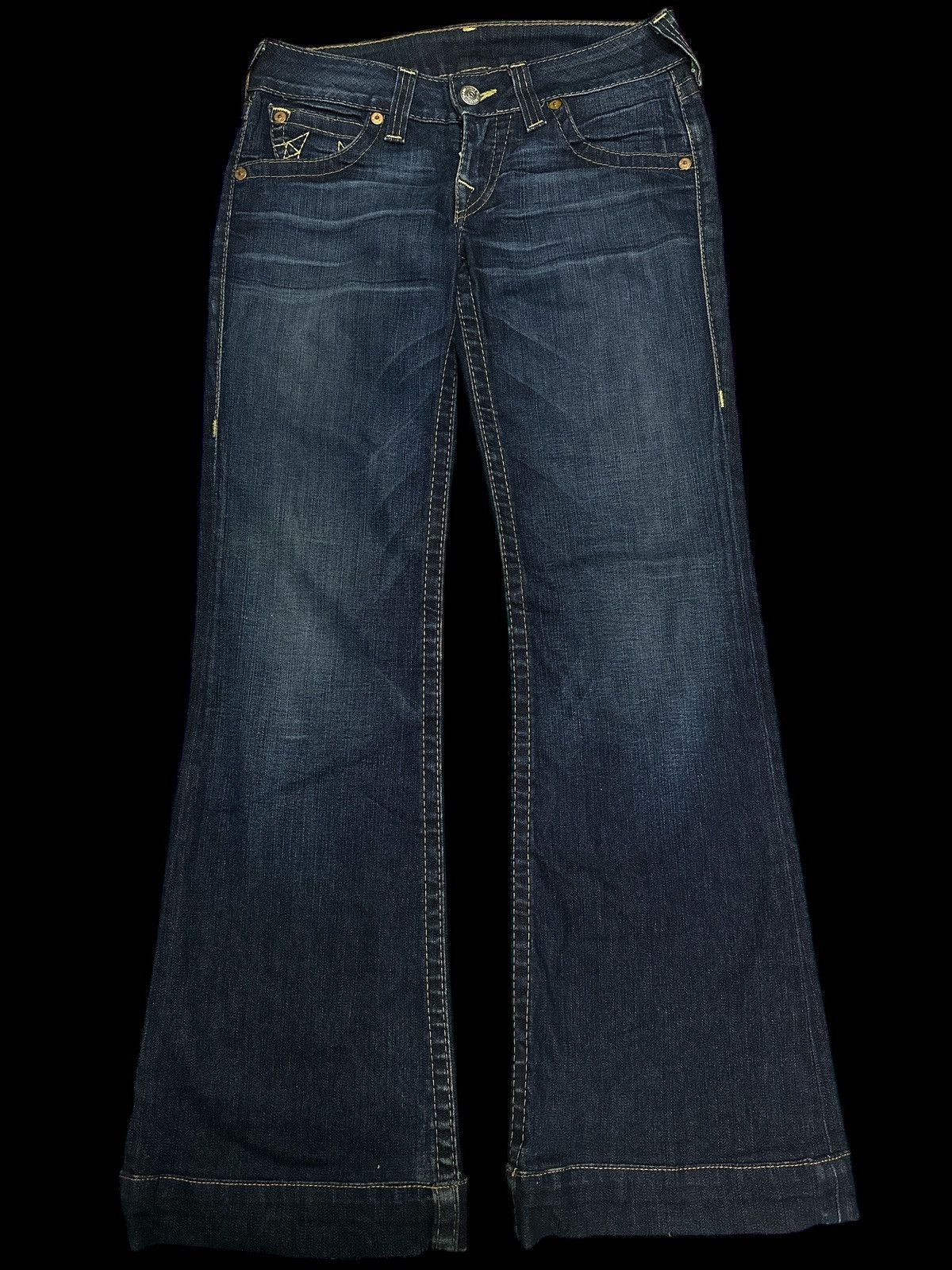 Japanese Brand FLARE 💥 True Religion BootCut Flare 💥 Size 31" - 1 Thumbnail