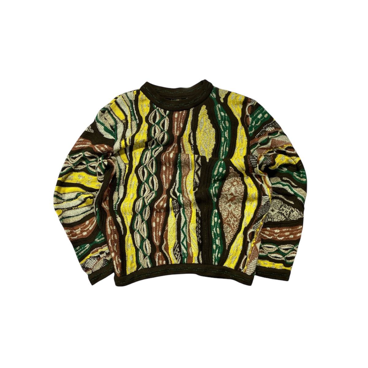 Coogi × Vintage Vintage 90s Coogi 3D Knitwear Sweater Size US M / EU 48-50 / 2 - 1 Thumbnail
