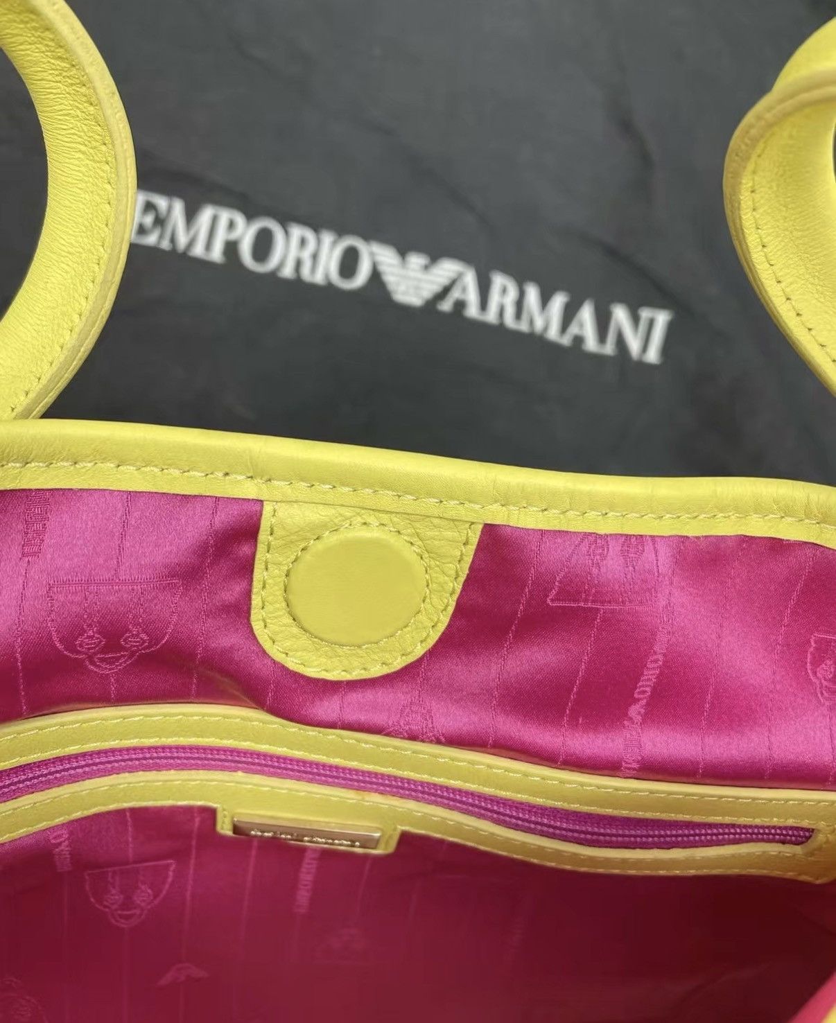 Armani Exchange ARMANI EXCHANGE Genuine Leather Handbag J30 Size ONE SIZE - 6 Thumbnail
