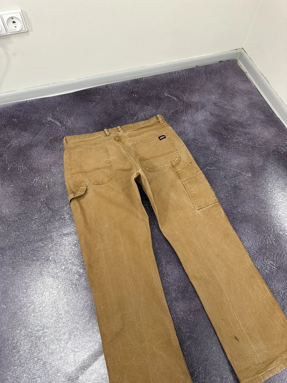 Dickies × Vintage Vintage Dickies American Orange Hype Work Baggy Pants Size US 38 / EU 54 - 4 Thumbnail